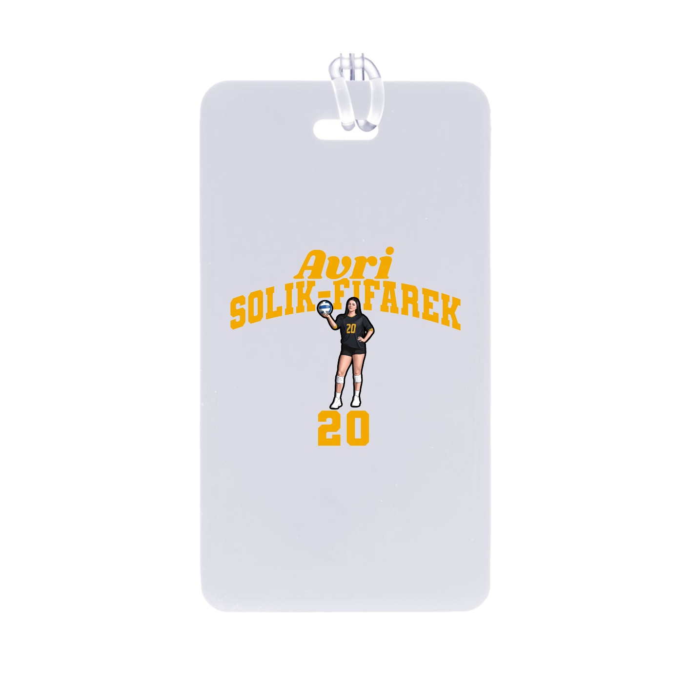 Bag Tag — Signature Arch in Classic