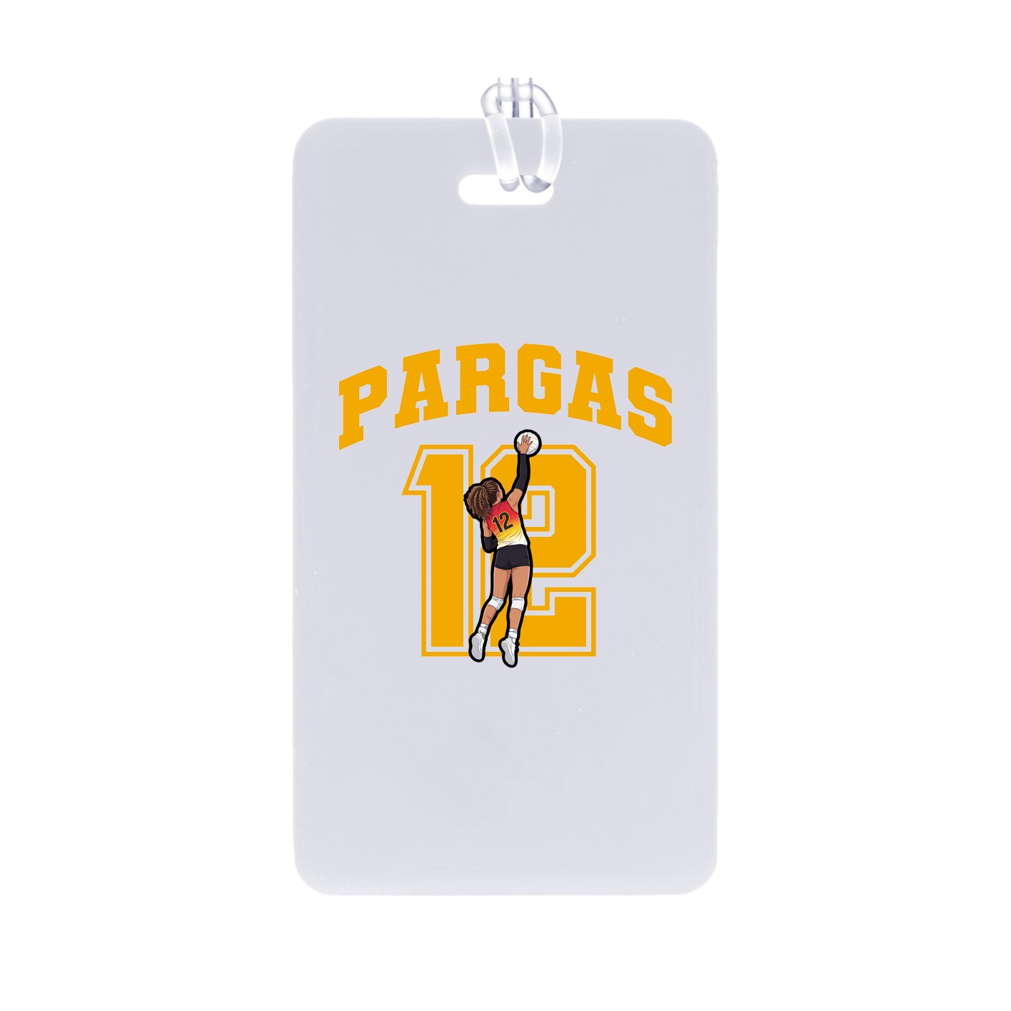 Bag Tag — Number in Classic