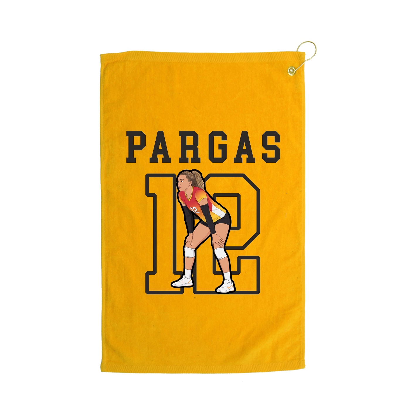 Golf Towel — Shirsey in Gold