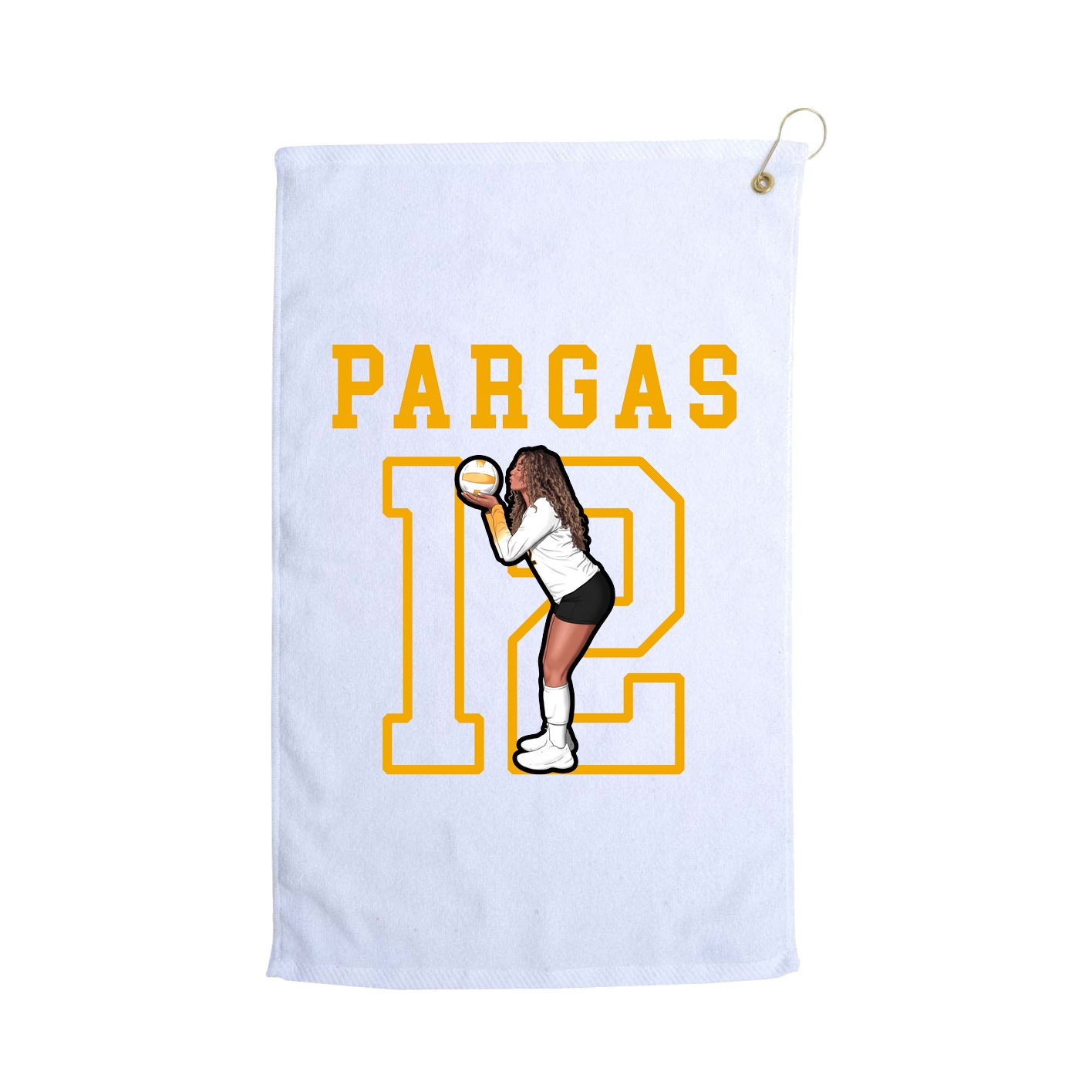 Golf Towel — Shirsey in White