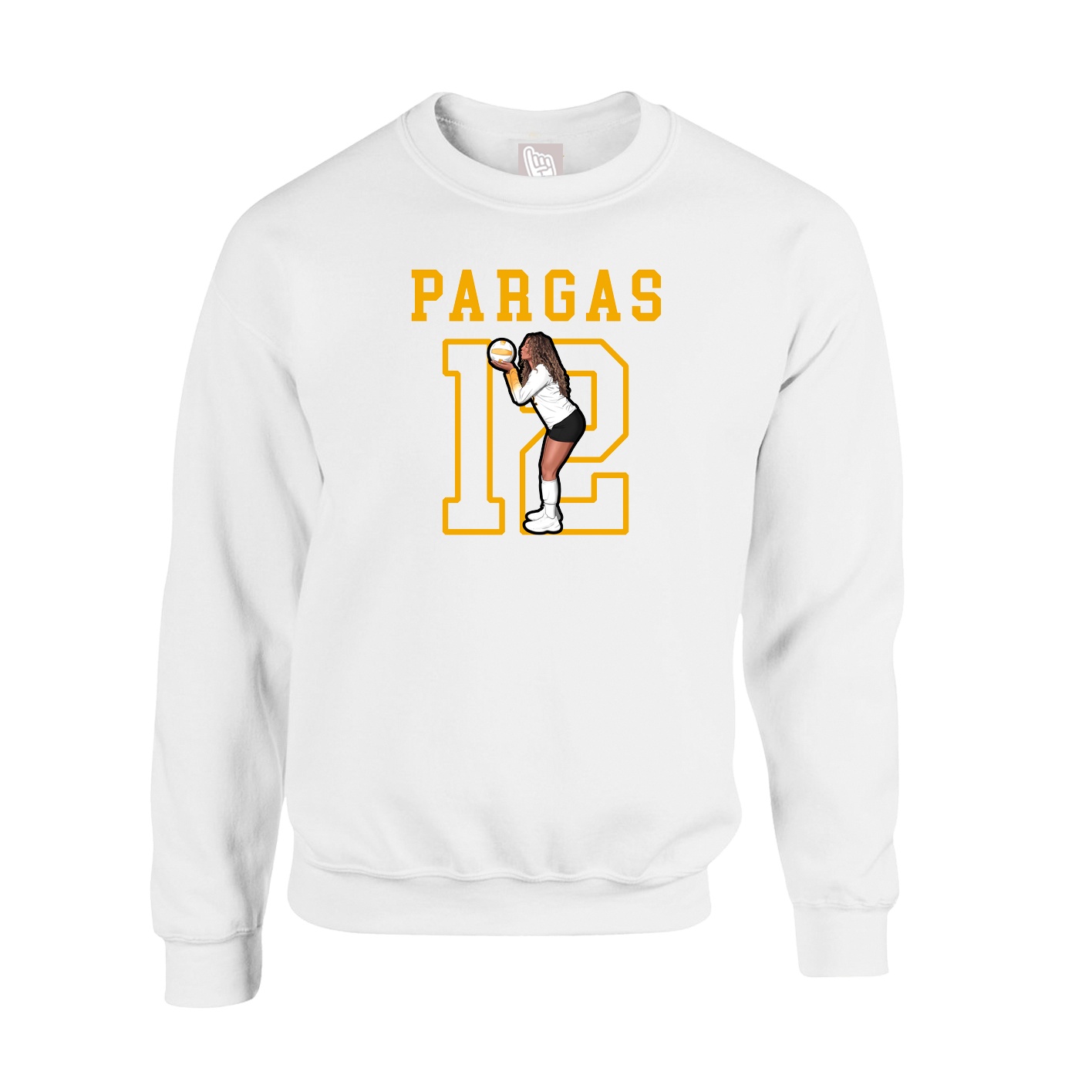 Fleece Crew — Shirsey in White