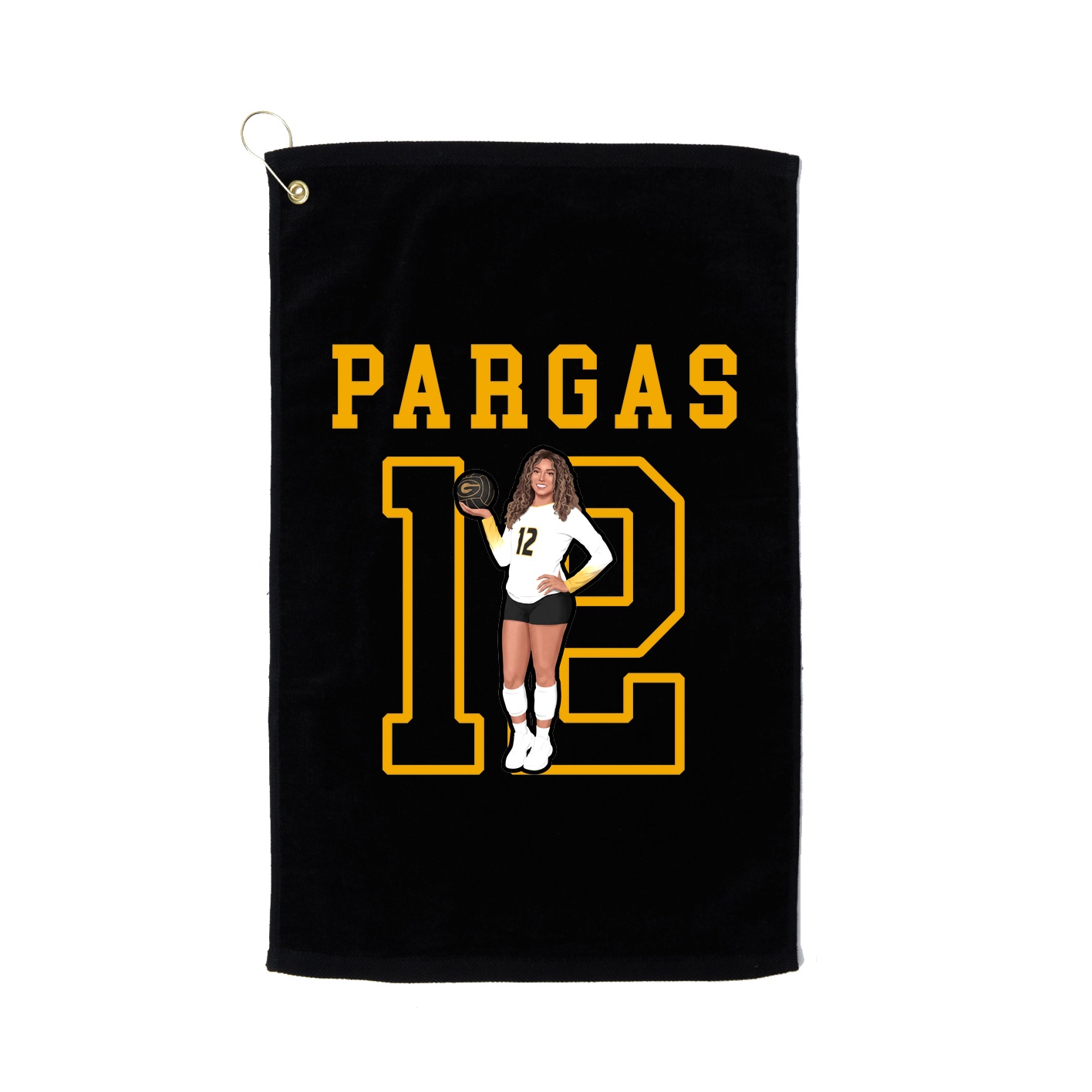 Golf Towel — Shirsey in Black