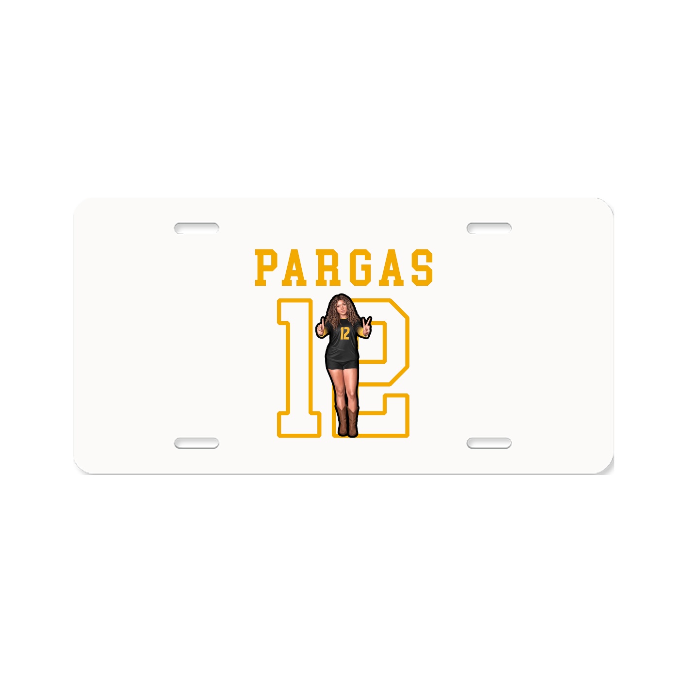 License Plate — Shirsey in Classic