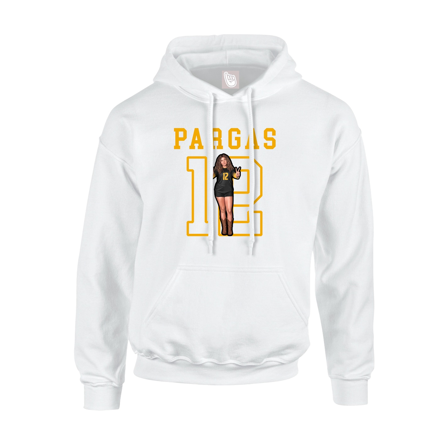 Youth Hoodie — Shirsey in White
