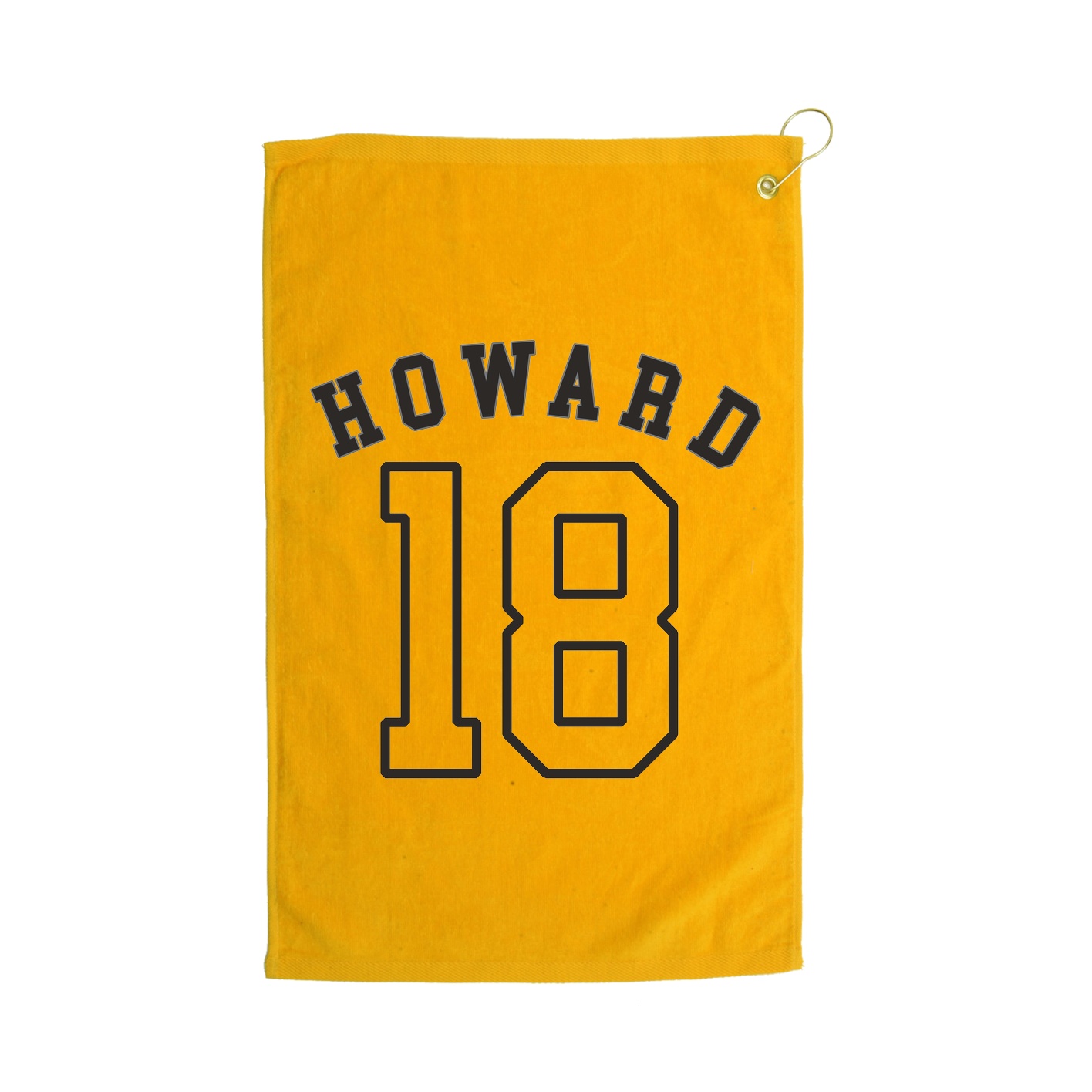 Golf Towel — Shirsey Arch in Gold