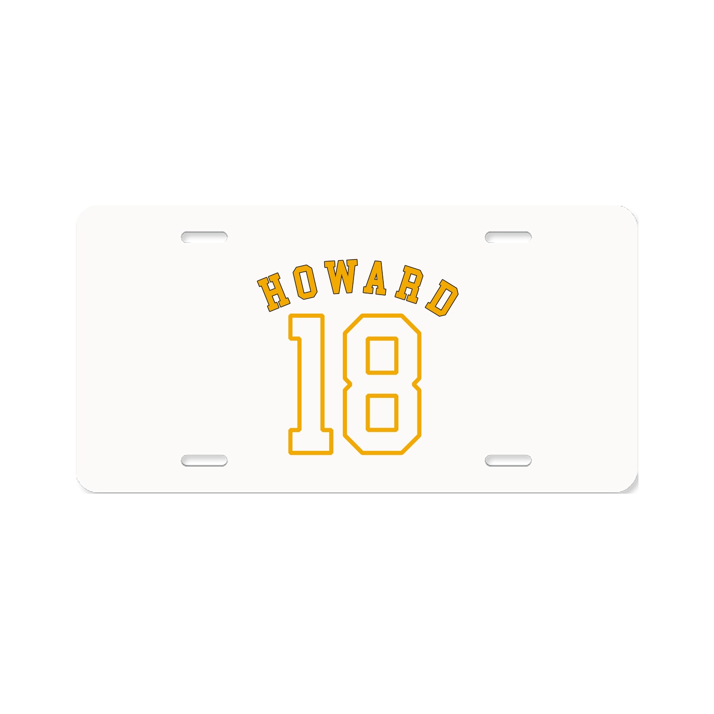 License Plate — Shirsey Arch in Classic