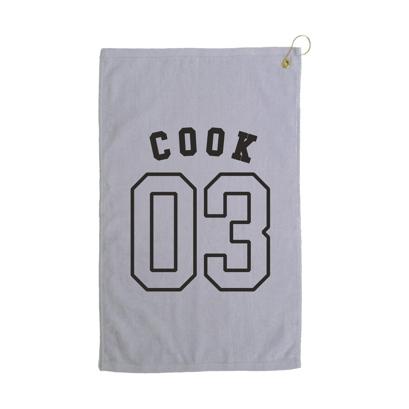 Golf Towel — Shirsey Arch in Grey