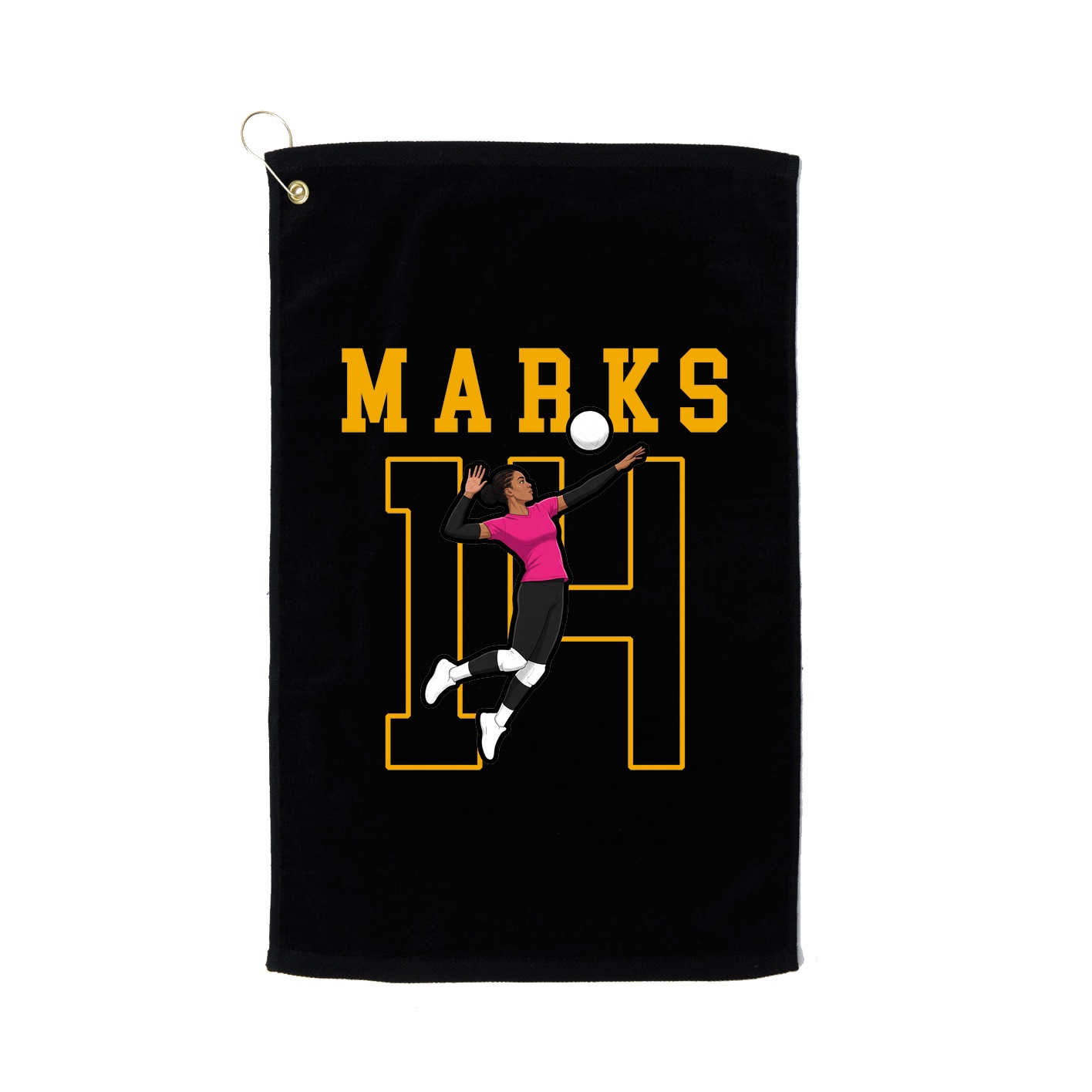 Golf Towel — Shirsey in Black