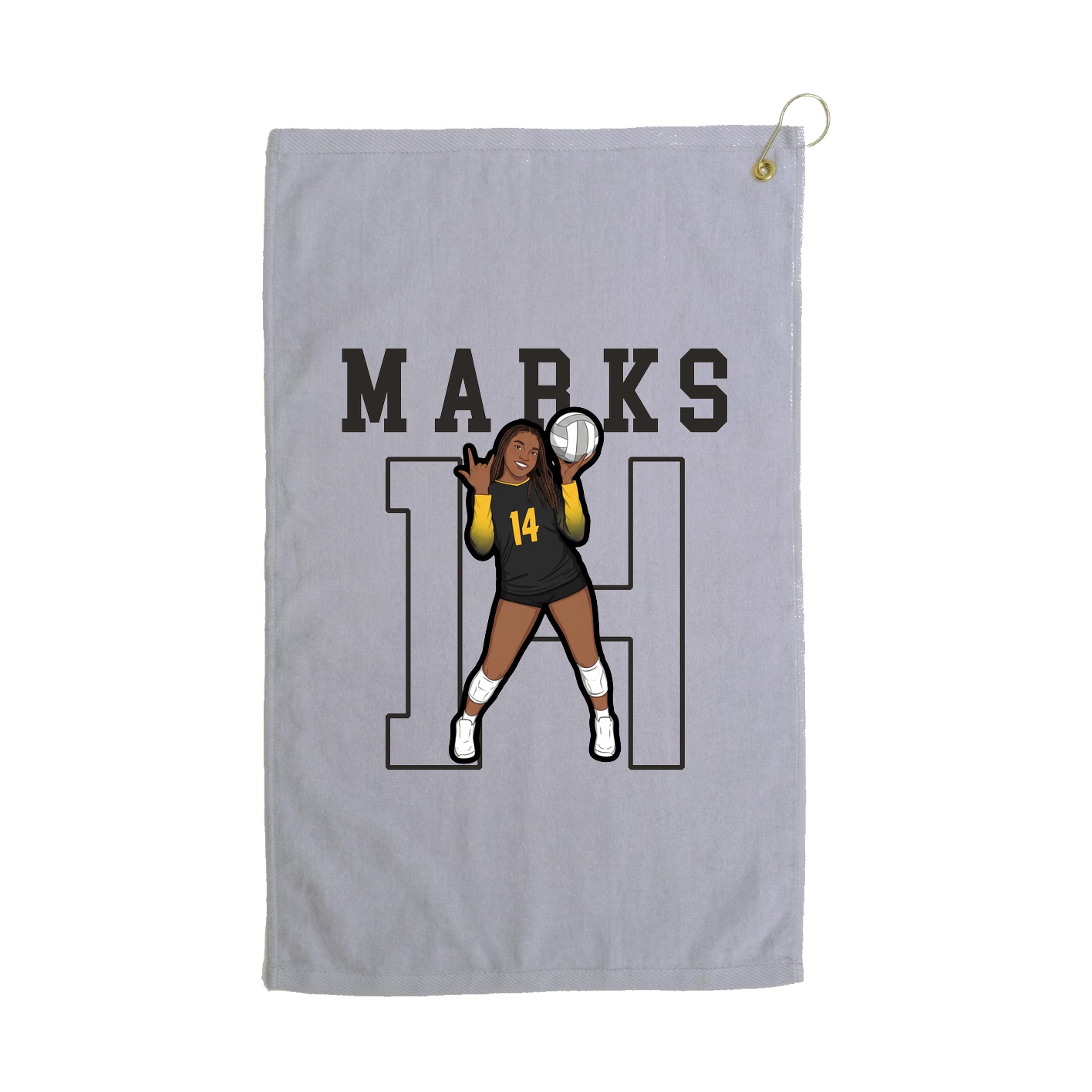 Golf Towel — Shirsey in Grey