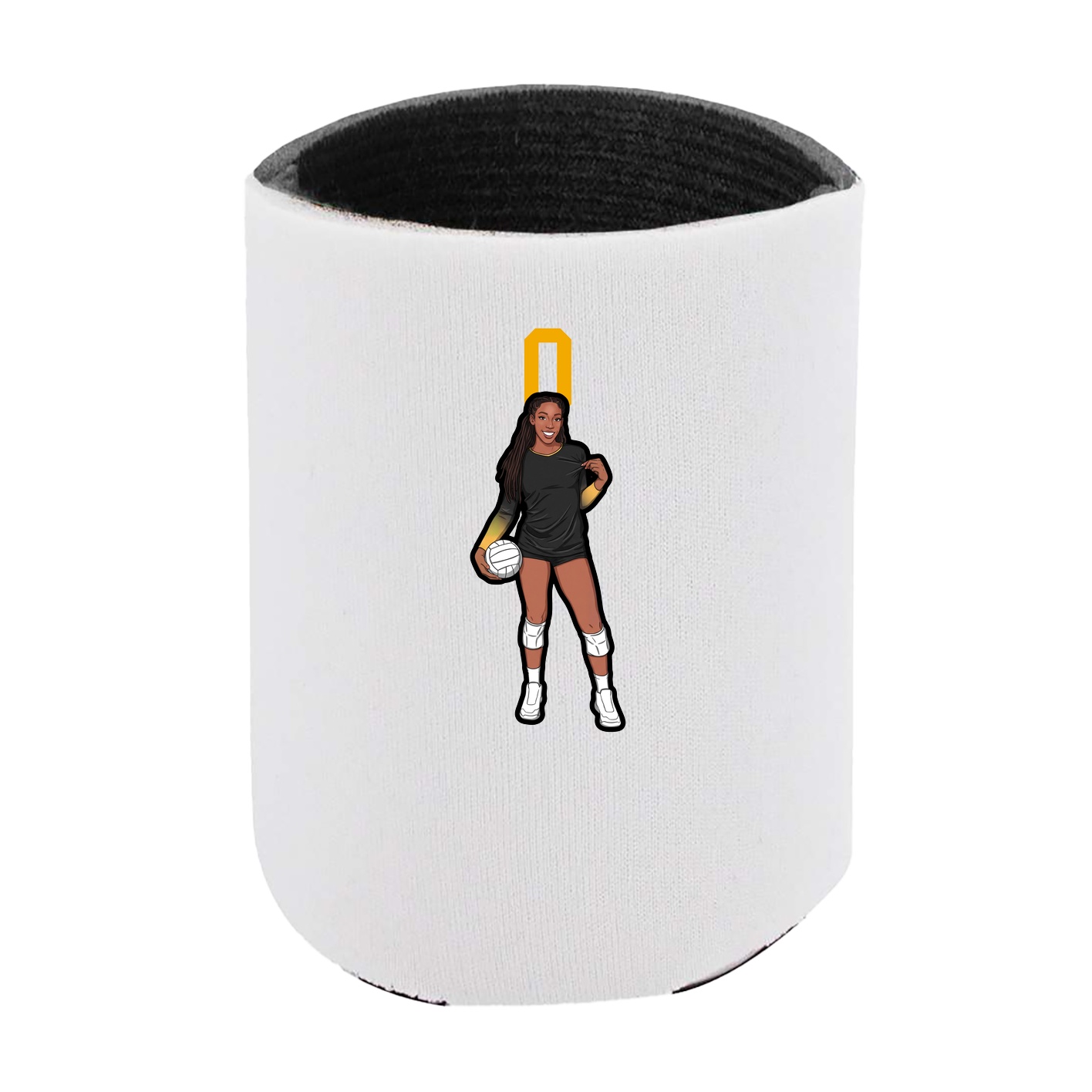 Can Holder — Number Top in White