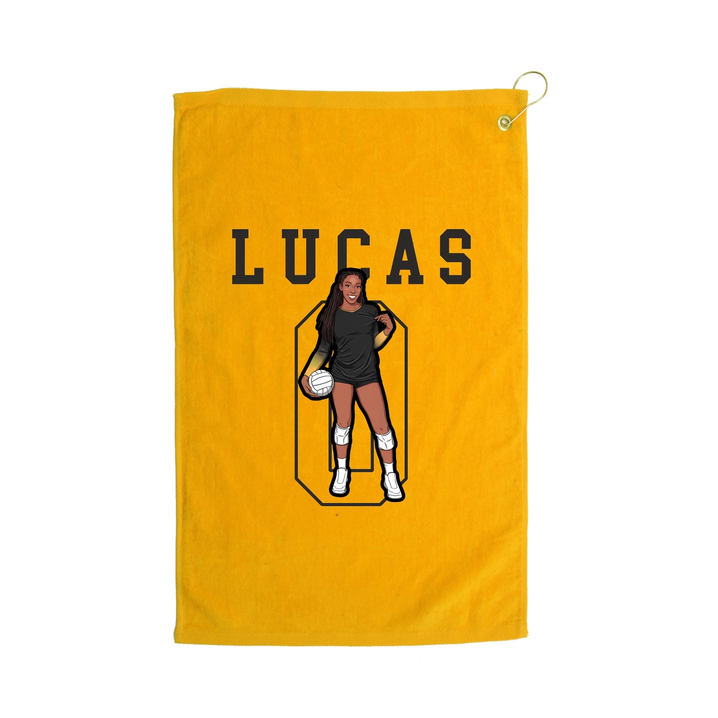Golf Towel — Shirsey in Gold