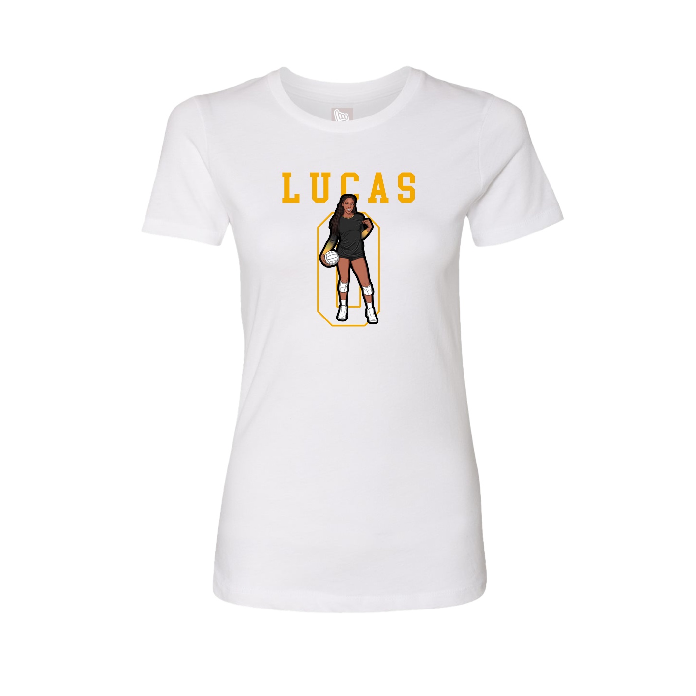 Fitted Women's Tee — Shirsey in White