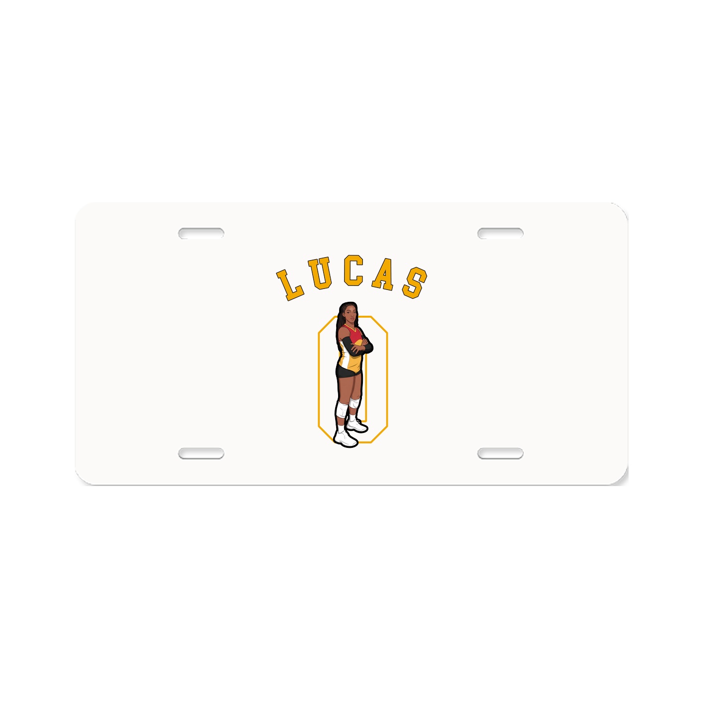 License Plate — Shirsey Arch in Classic
