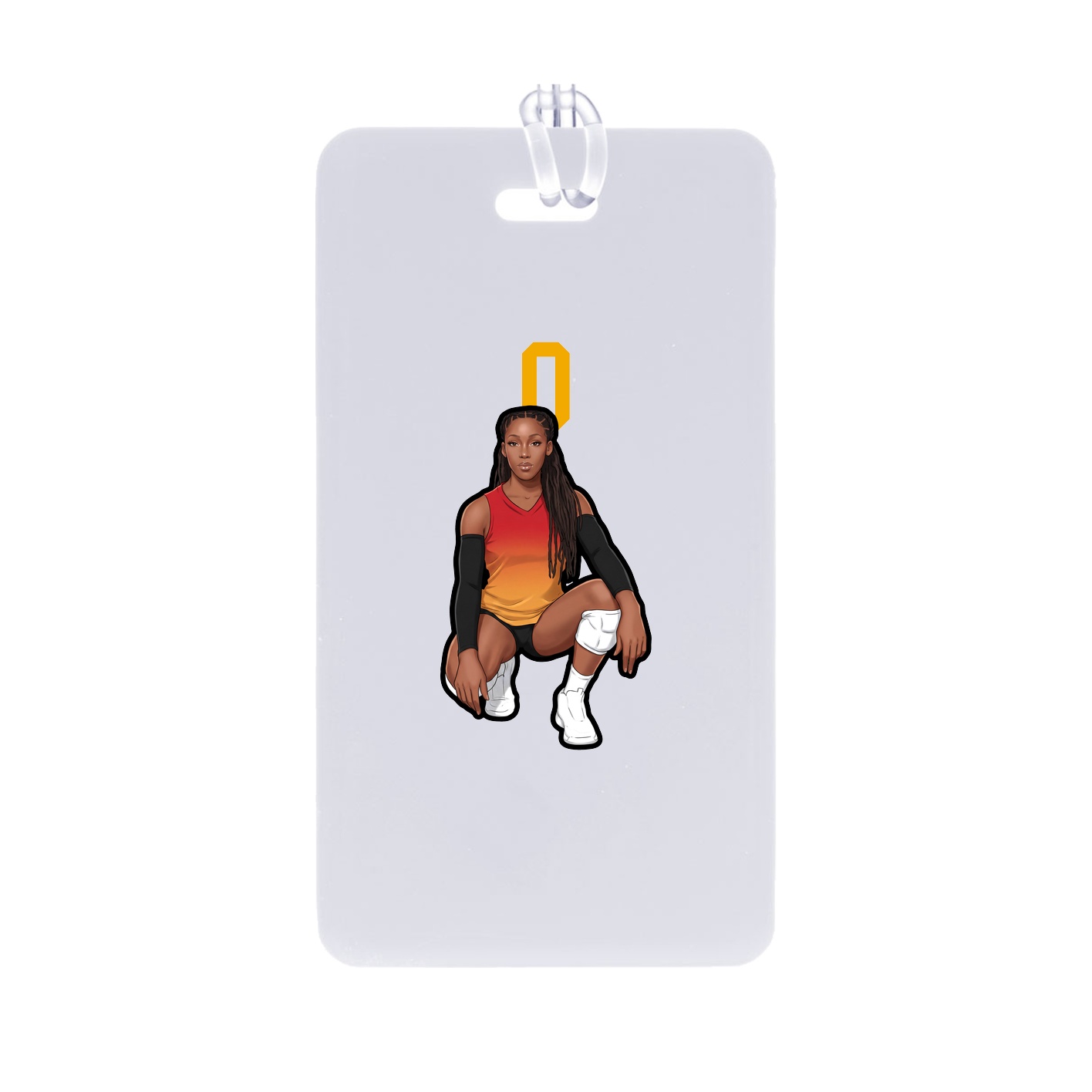 Bag Tag — Number Top in Classic