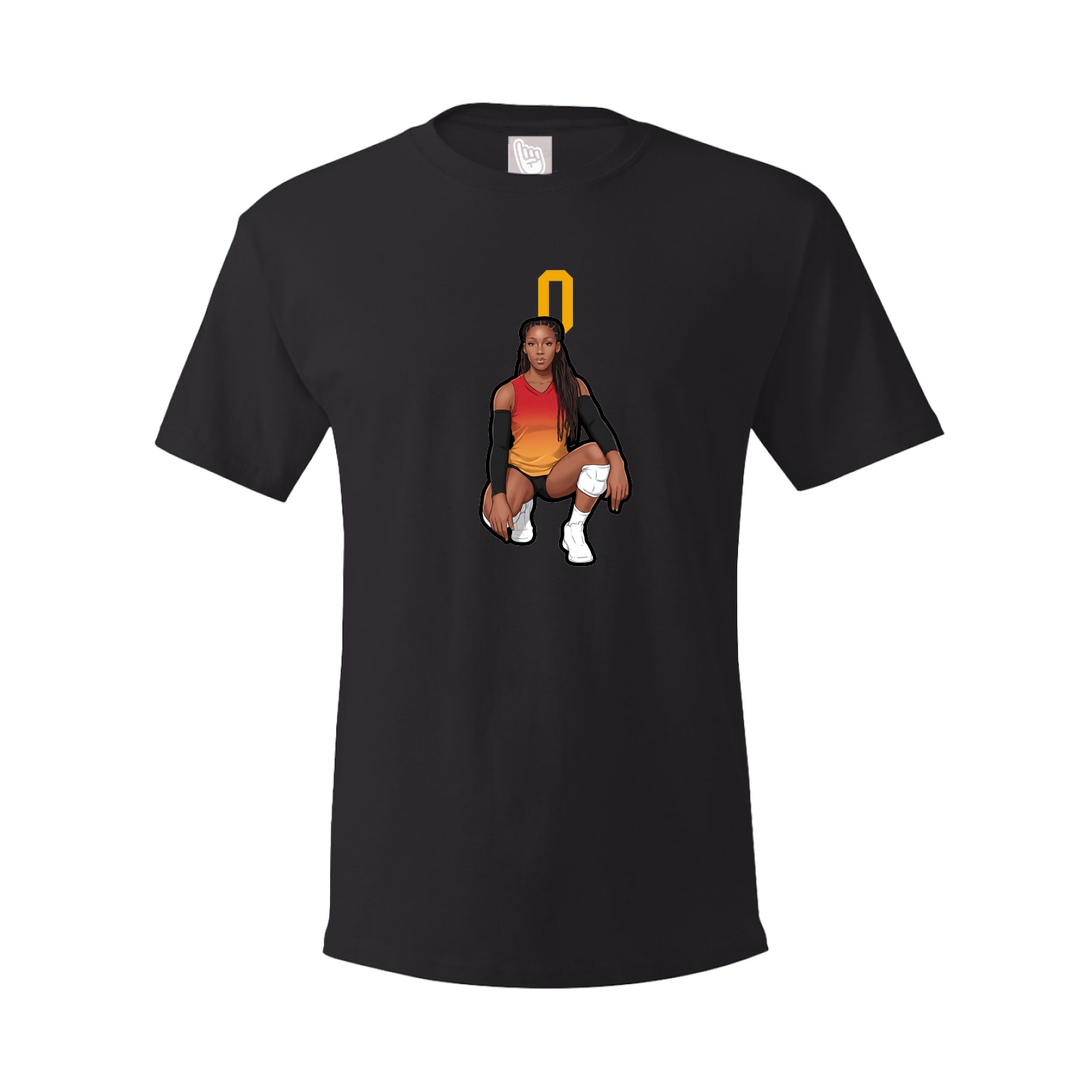 Tee — Number Top in Black