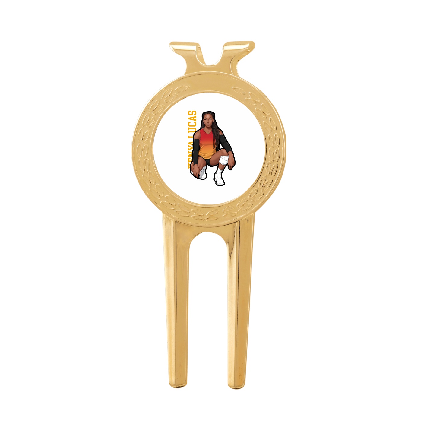 Divot Tool with Ball Marker — Name Vertical in Classic
