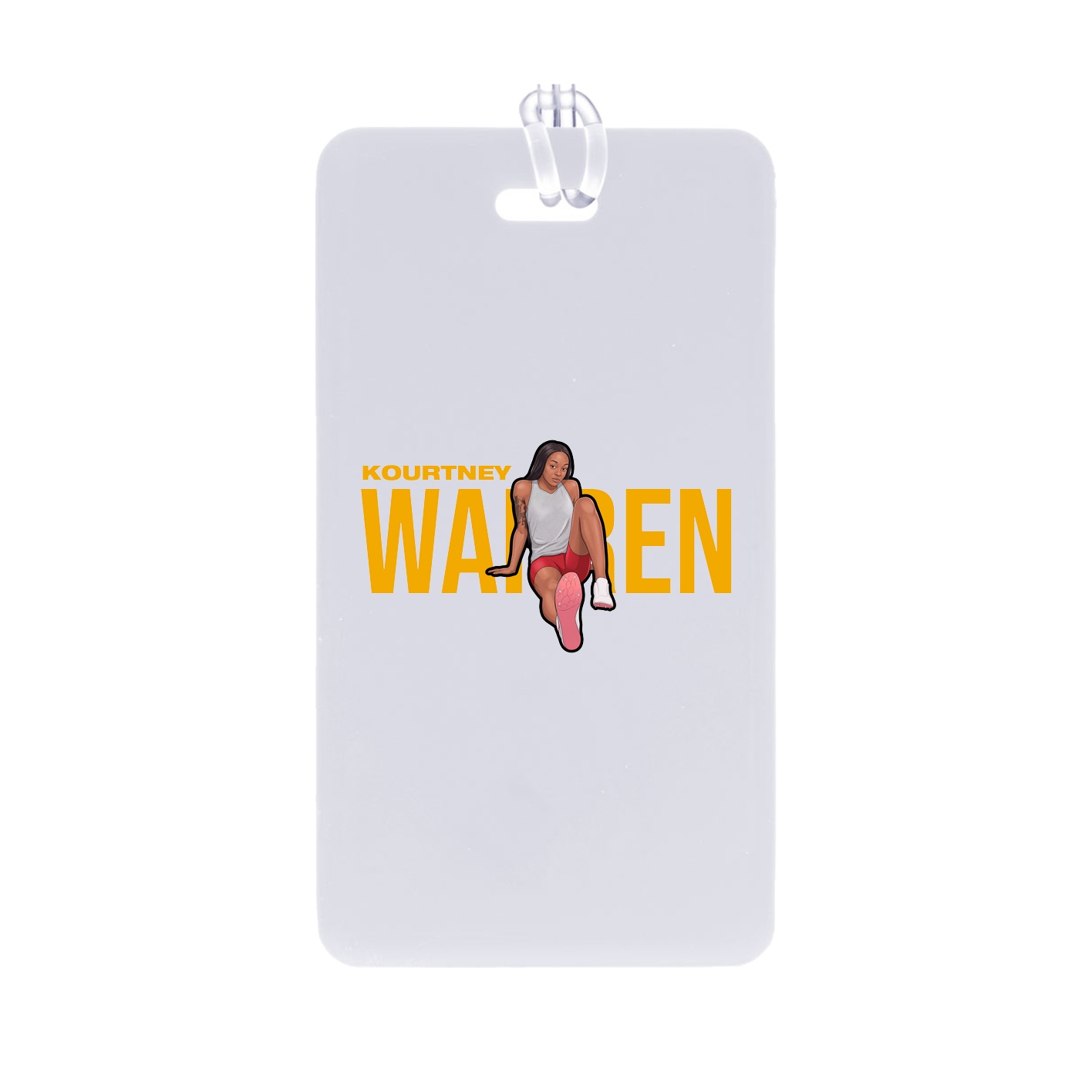 Bag Tag — Player Name in Classic