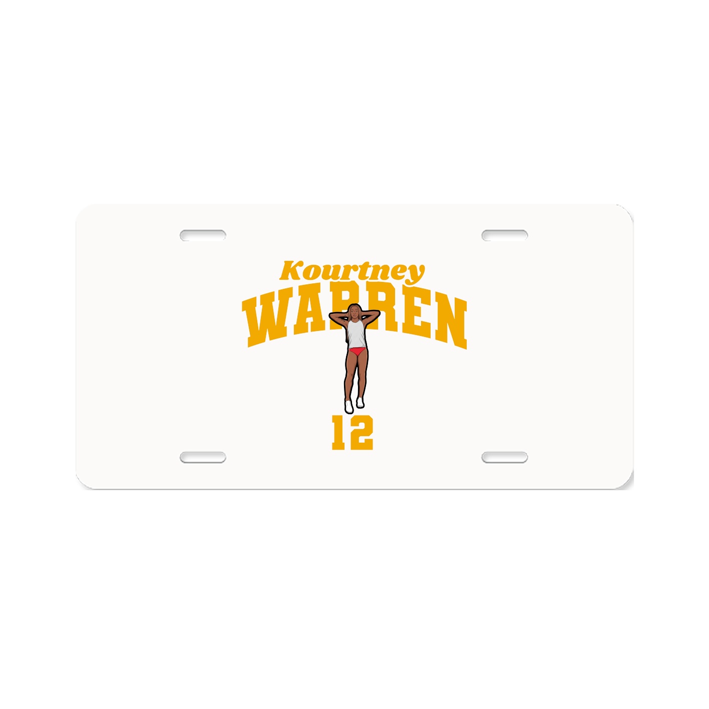 License Plate — Signature Arch in Classic