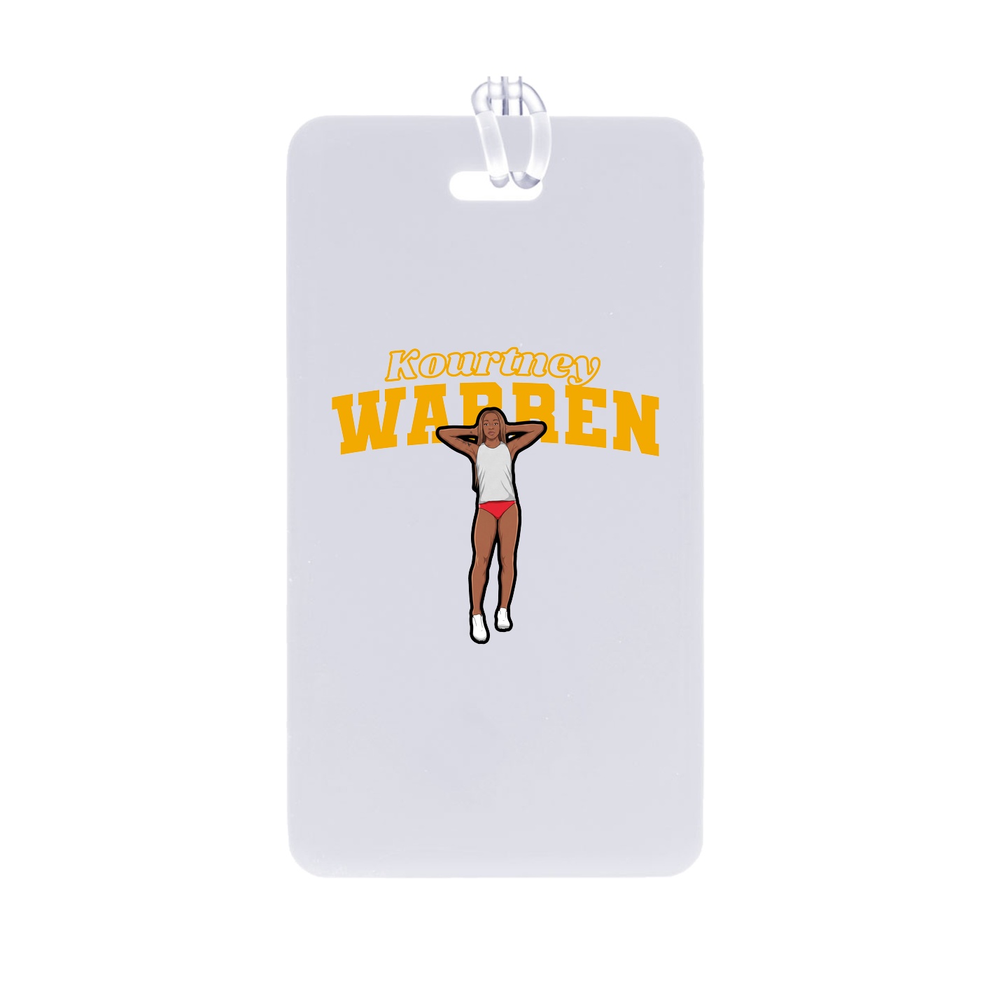Bag Tag — Name Arch in Classic