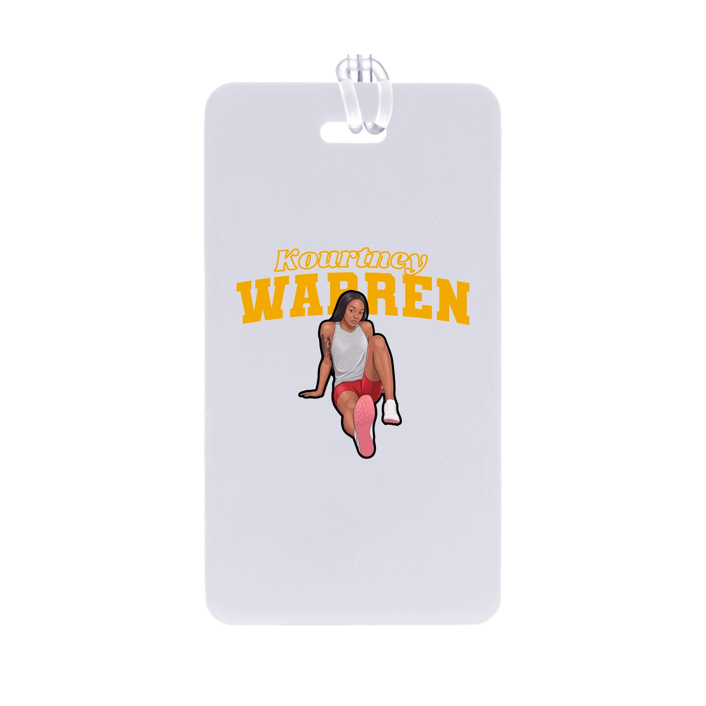 Bag Tag — Name Arch in Classic
