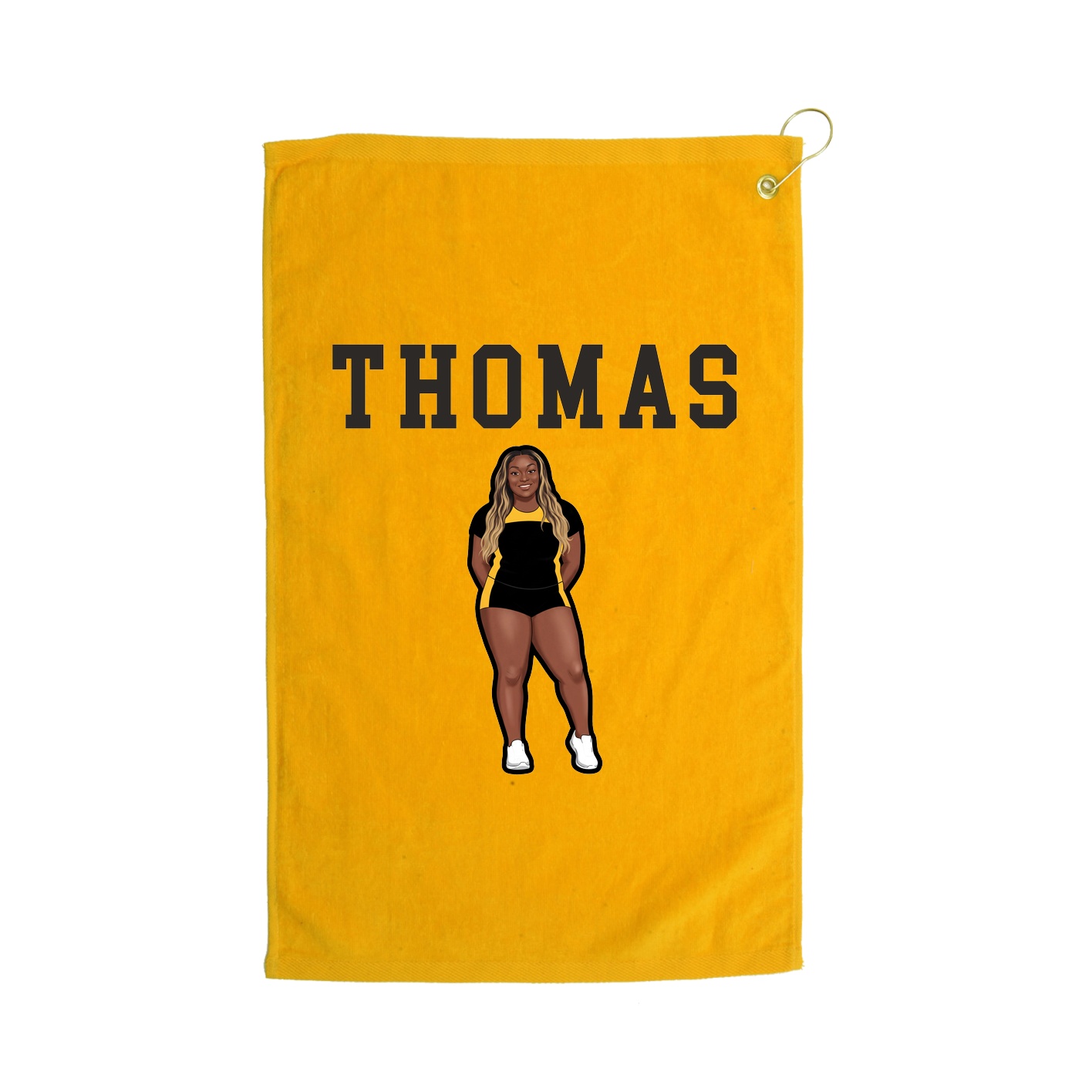 Golf Towel — Shirsey in Gold