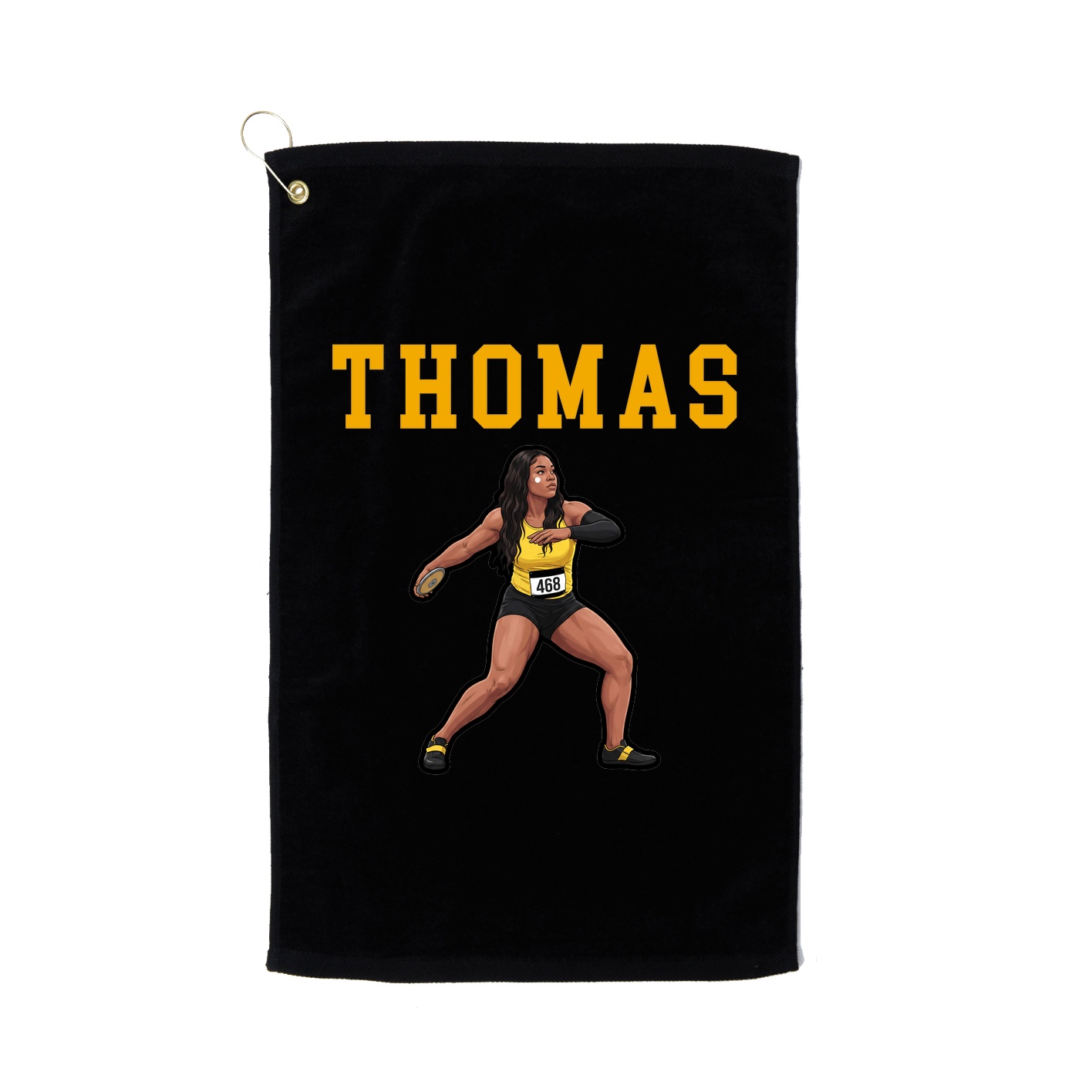 Golf Towel — Shirsey in Black