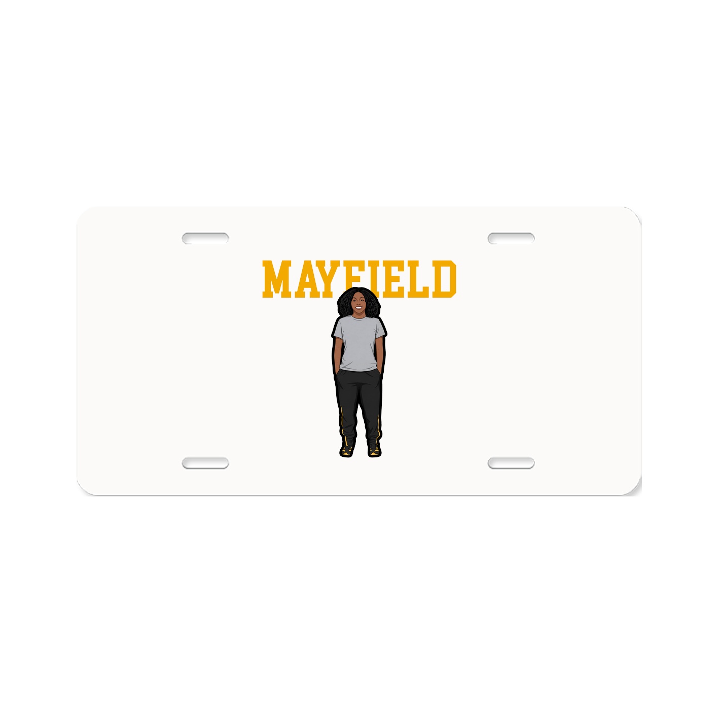 License Plate — Shirsey in Classic