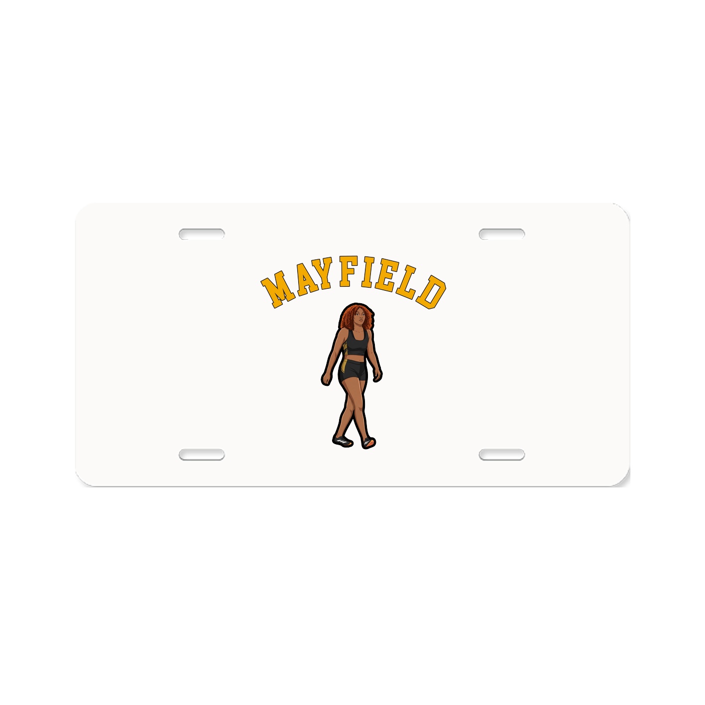 License Plate — Shirsey Arch in Classic