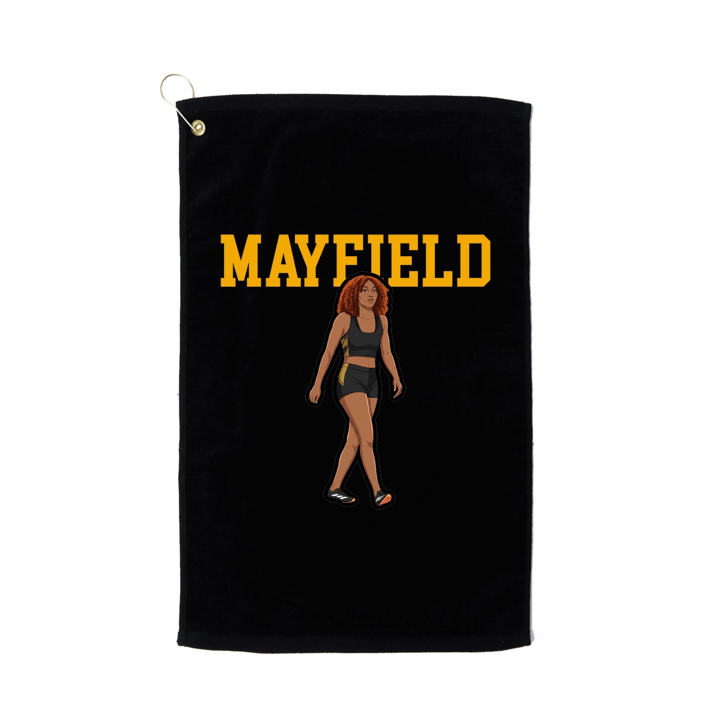 Golf Towel — Shirsey in Black