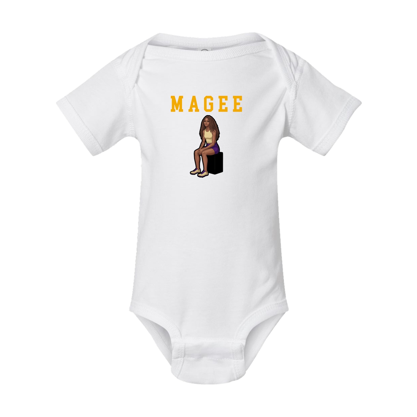 Baby Onesie — Shirsey in White