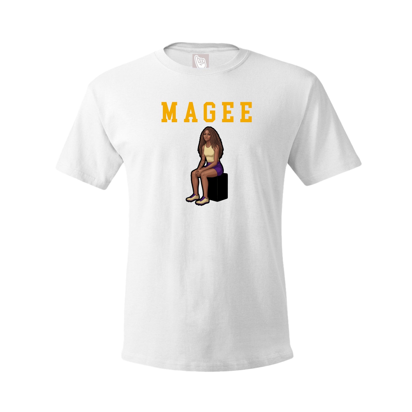Youth Tee — Shirsey in White
