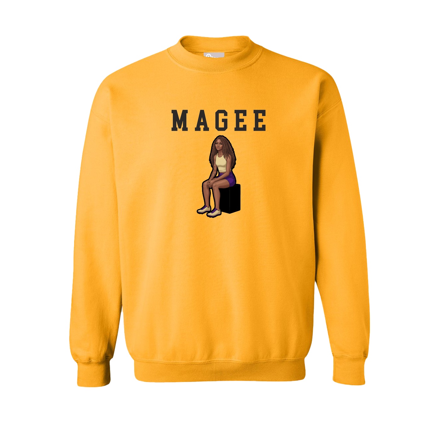 Fleece Crew — Shirsey in Gold