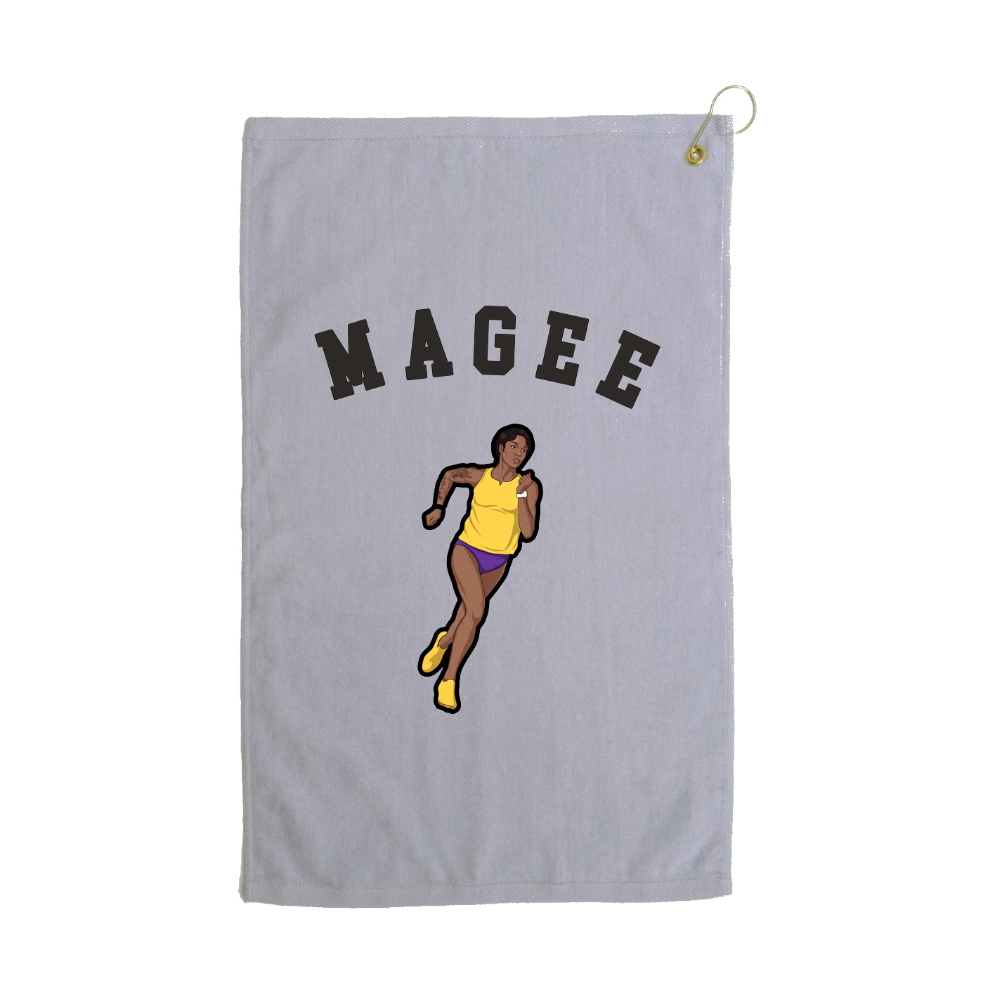 Golf Towel — Shirsey Arch in Grey