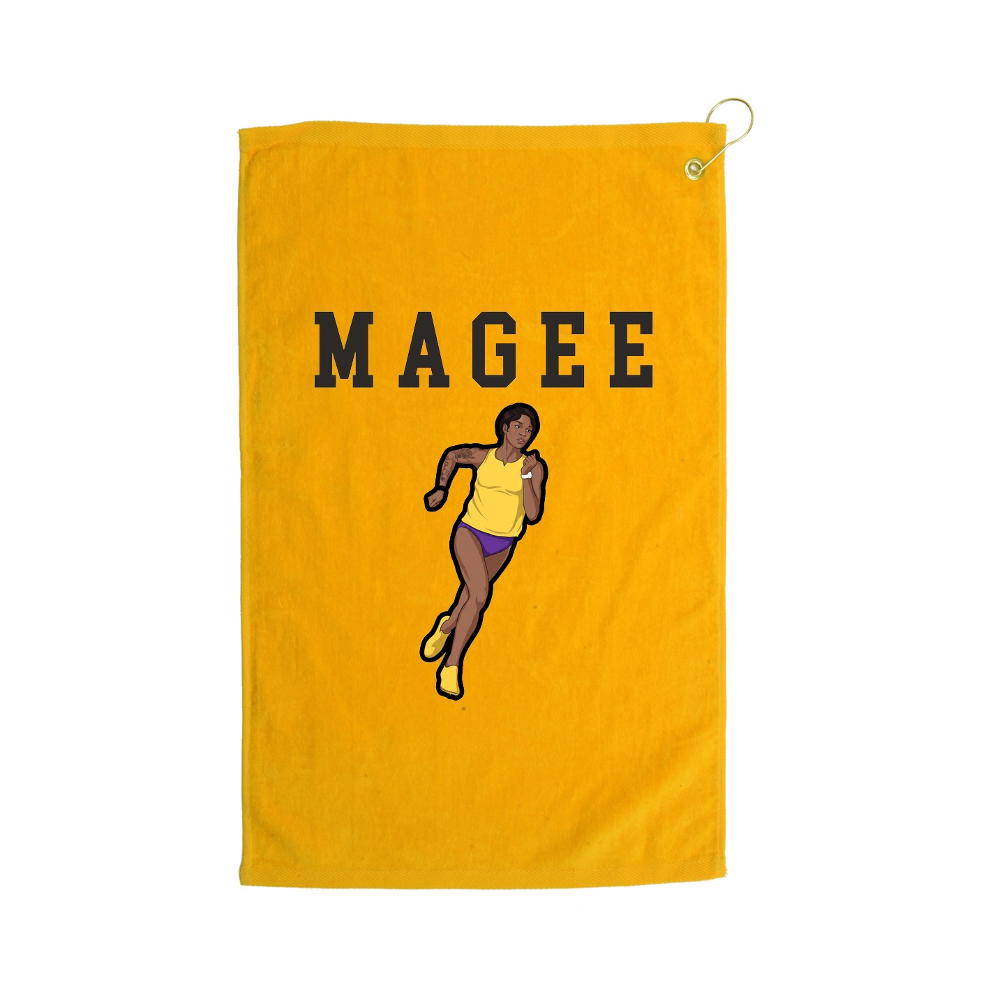 Golf Towel — Shirsey in Gold