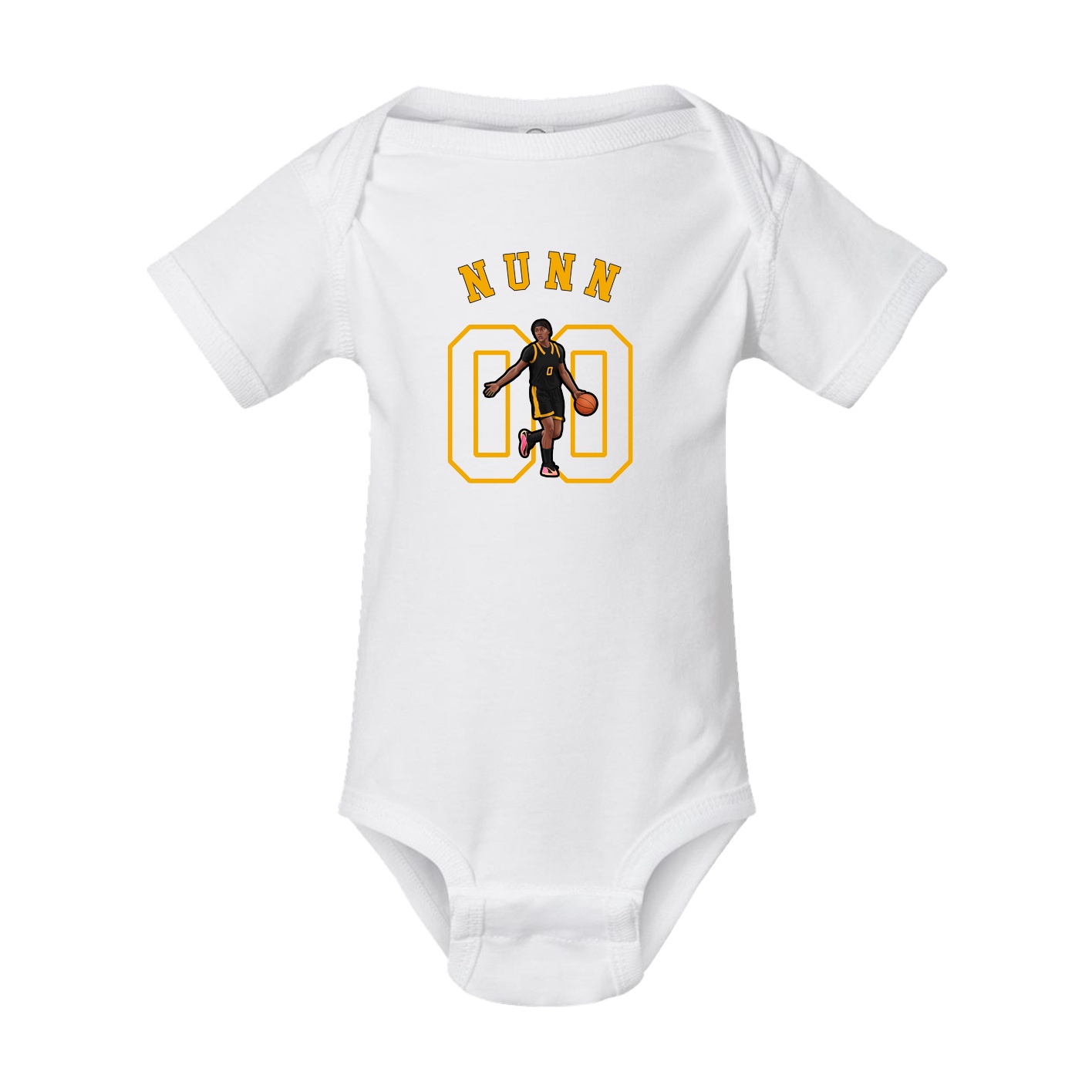 Baby Onesie — Shirsey Arch in White