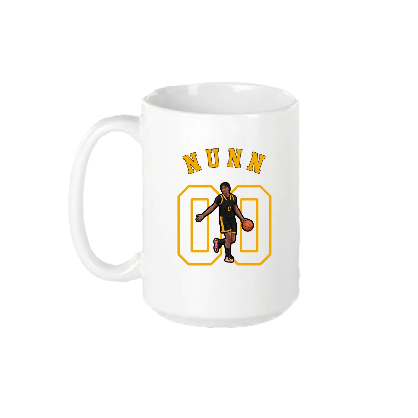 15oz Coffee Mug — Shirsey Arch in White