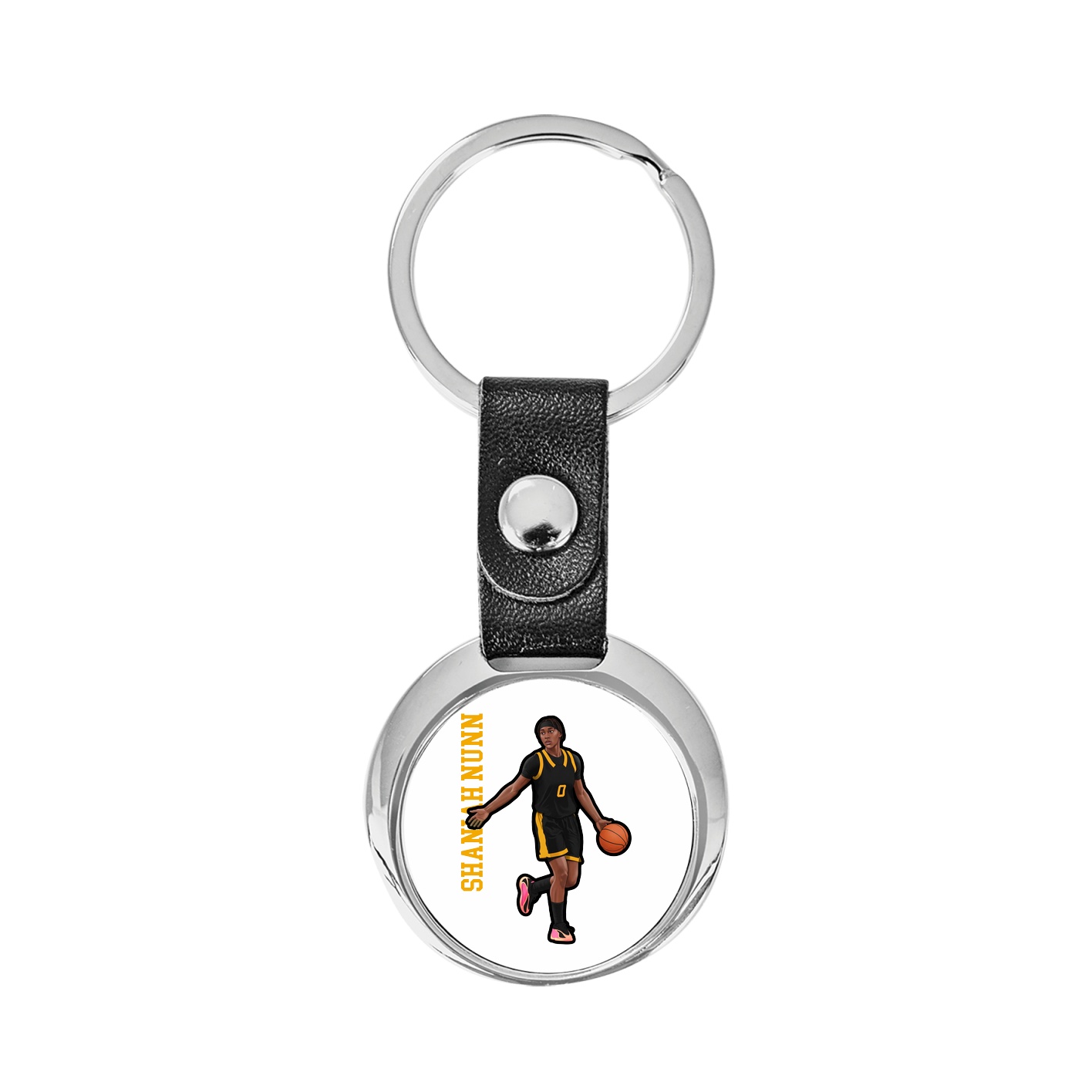 Key Chain — Name Vertical in Classic