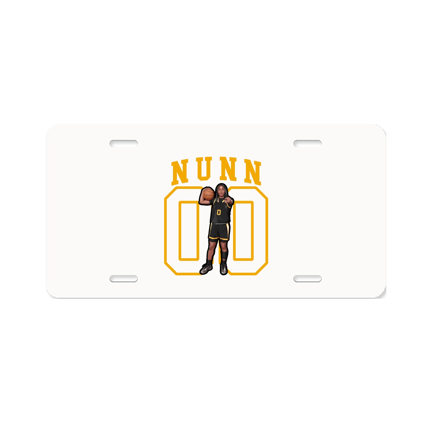 Aluminum License Plate