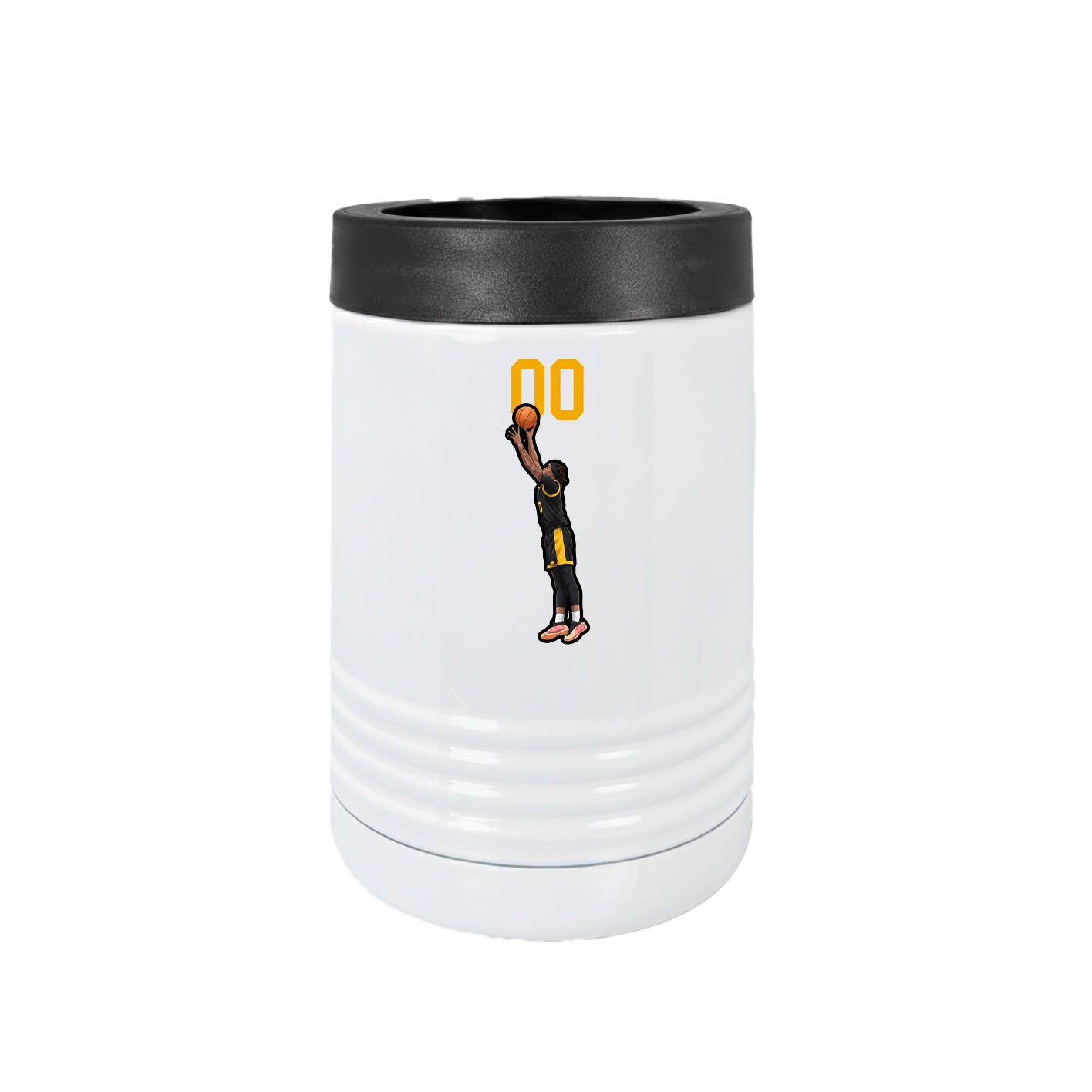 Beverage Holder — Number Top in White