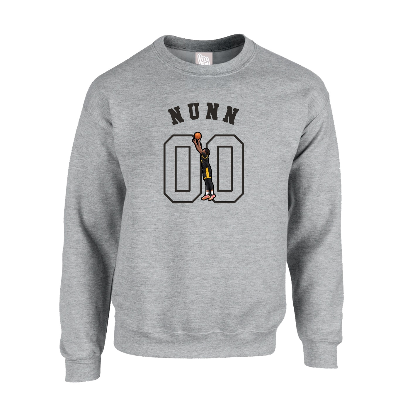 Fleece Crew — Shirsey Arch in Grey