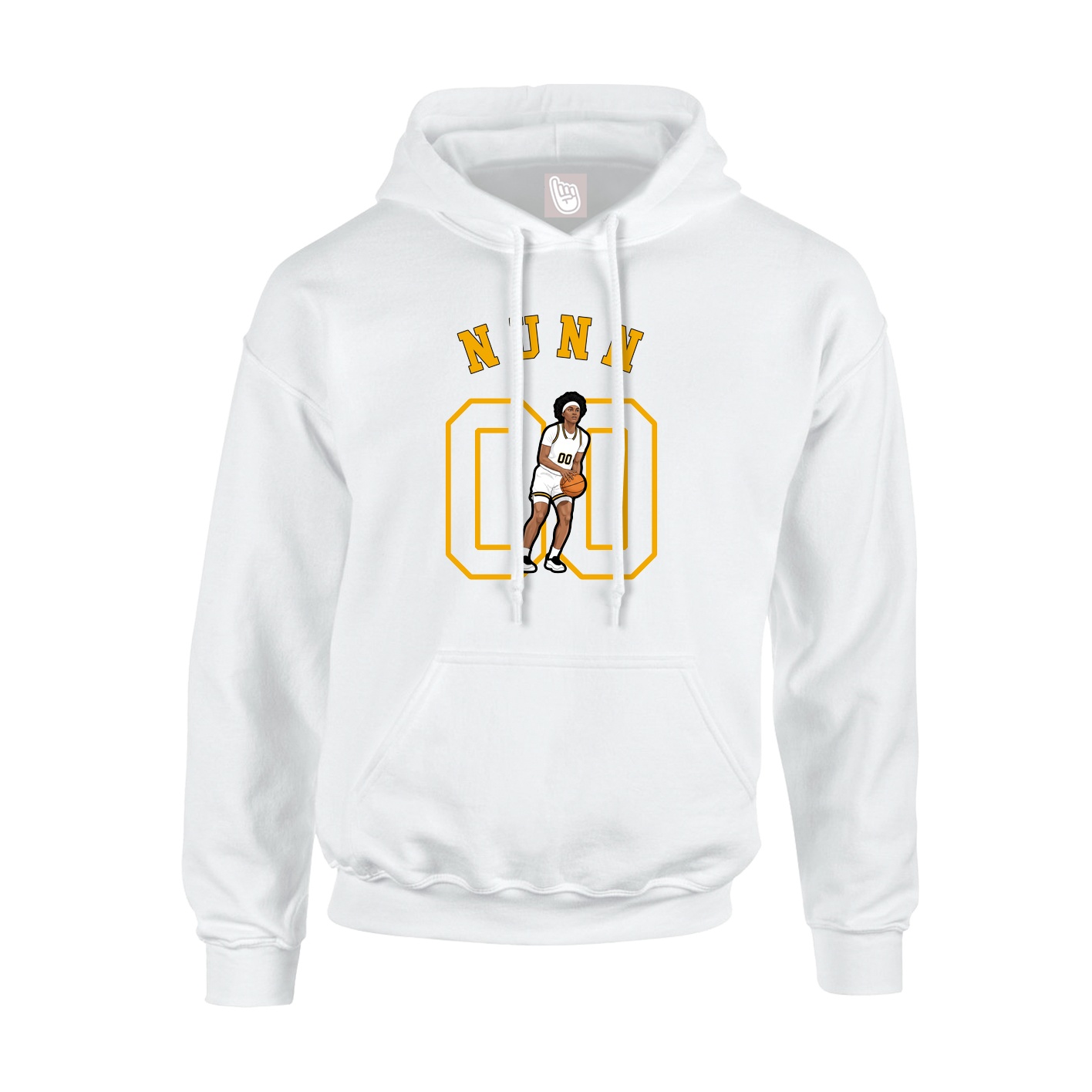 Hoodie — Shirsey Arch in White