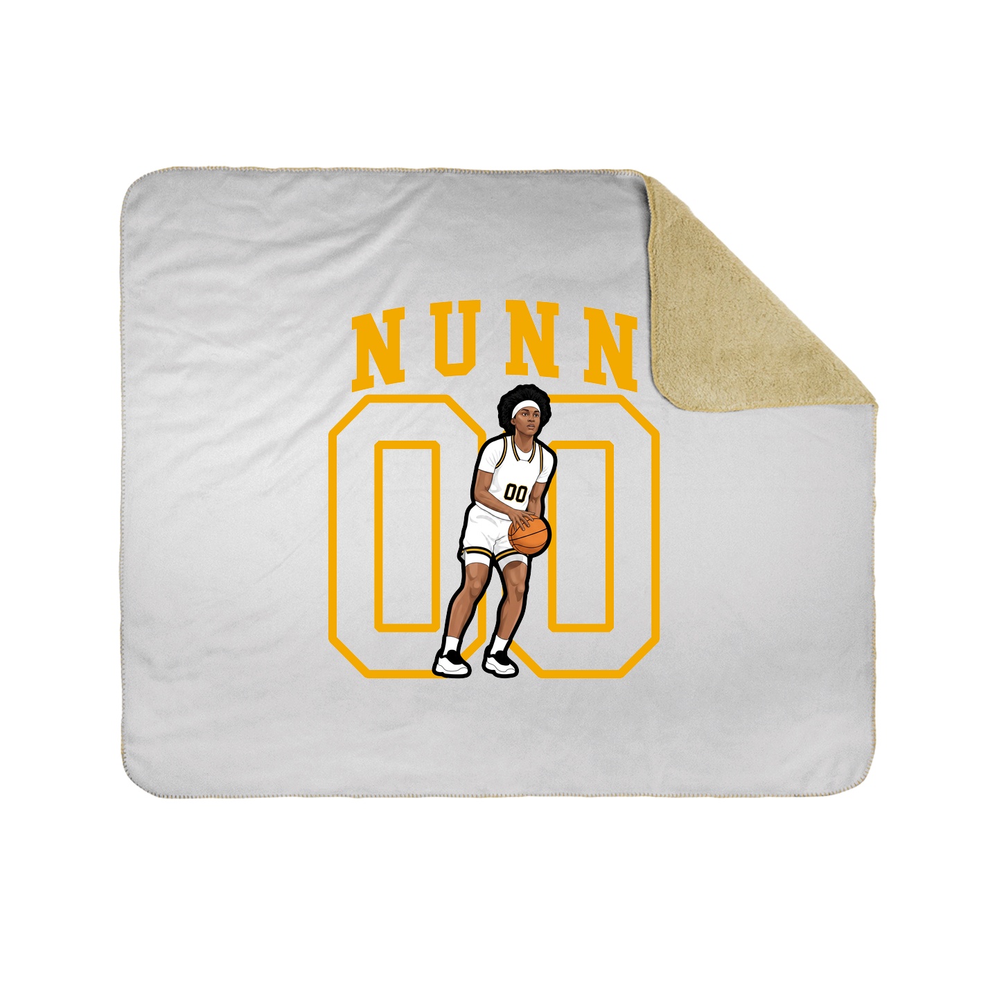 50x60 Sherpa Lined Throw Blanket