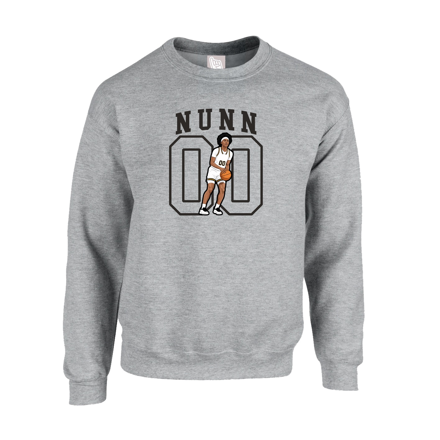 Fleece Crew — Shirsey in Grey