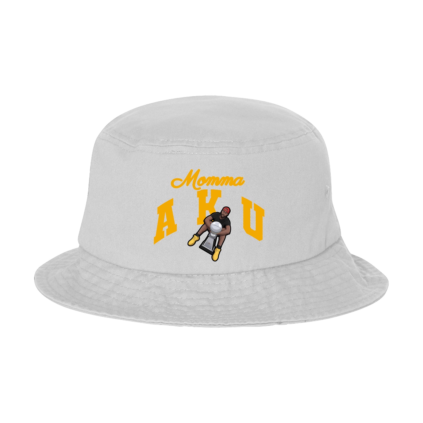 Bucket Cap — Mothers Day Arch in White