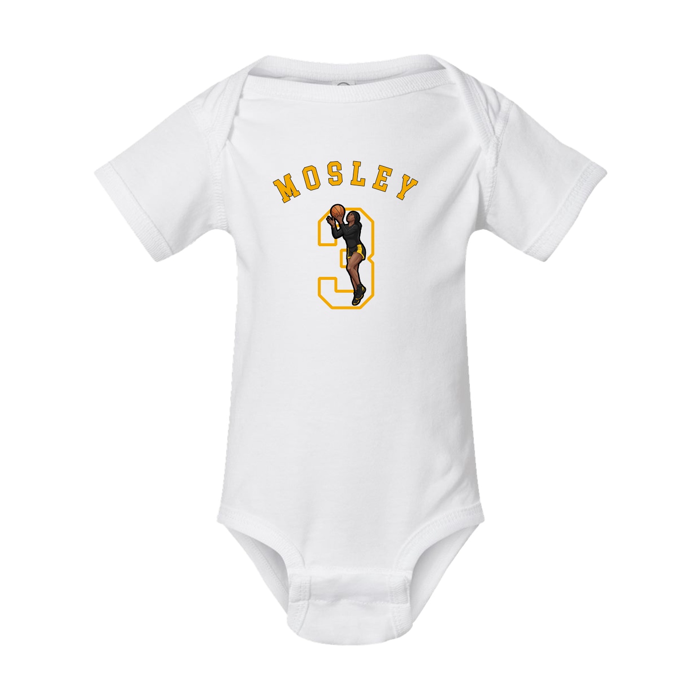 Baby Onesie — Shirsey Arch in White