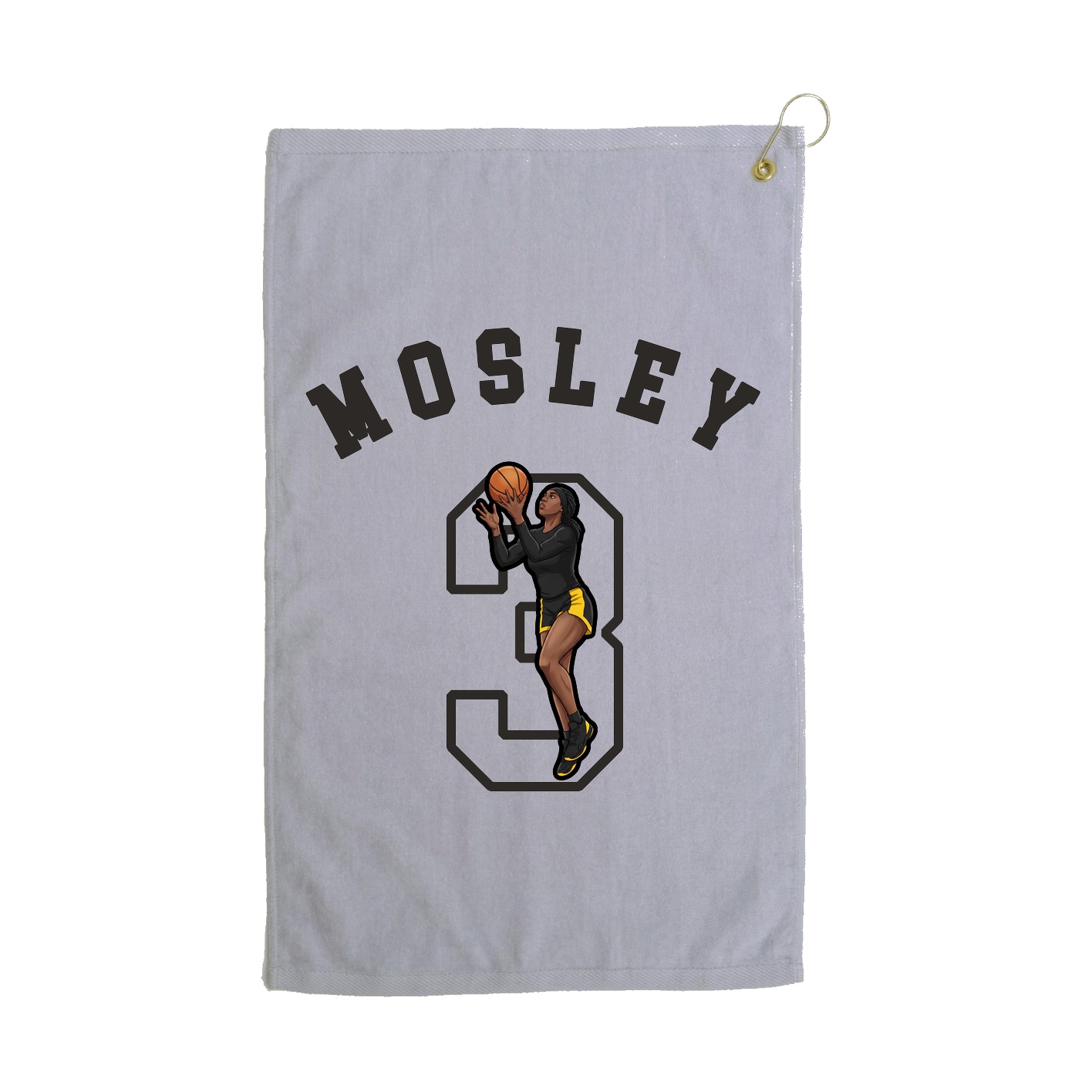 Golf Towel — Shirsey Arch in Grey
