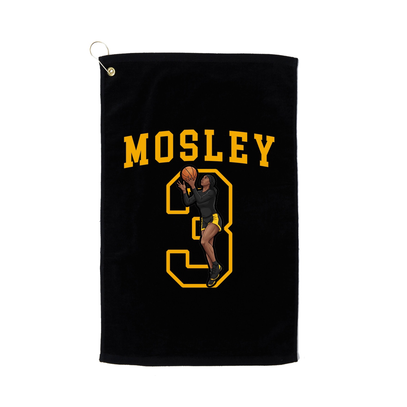 Golf Towel — Shirsey in Black