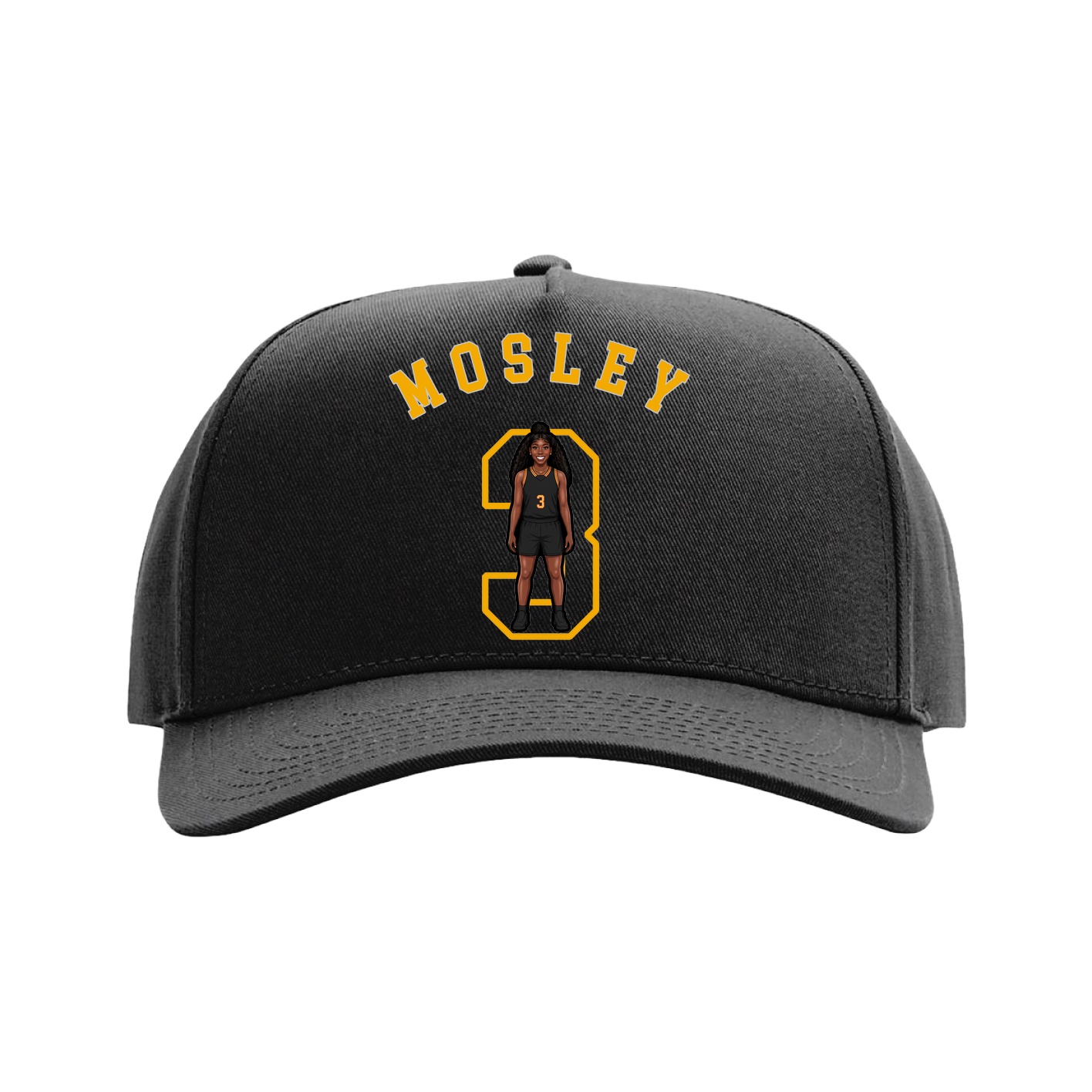 Full Fabric Five-Panel Champ Cap