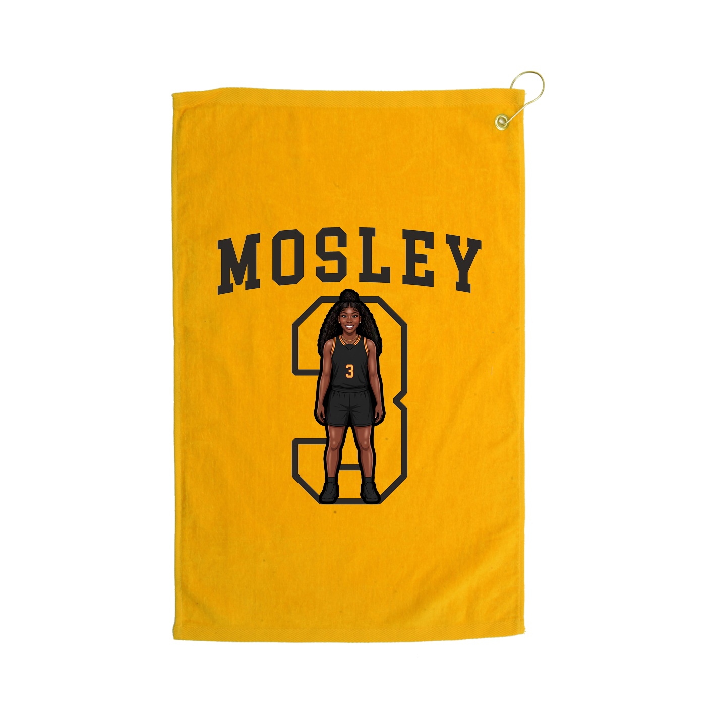 Golf Towel — Shirsey in Gold