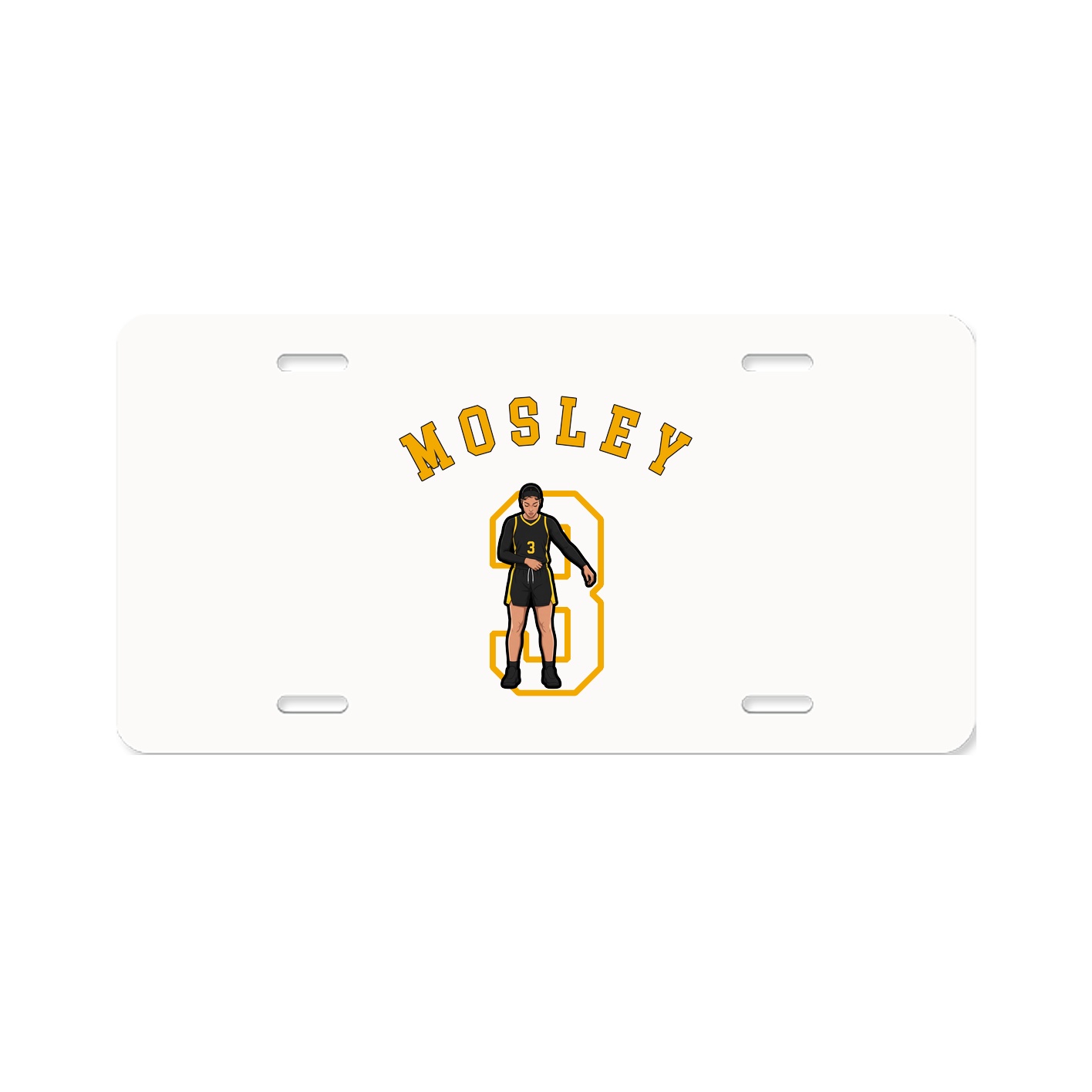 License Plate — Shirsey Arch in Classic